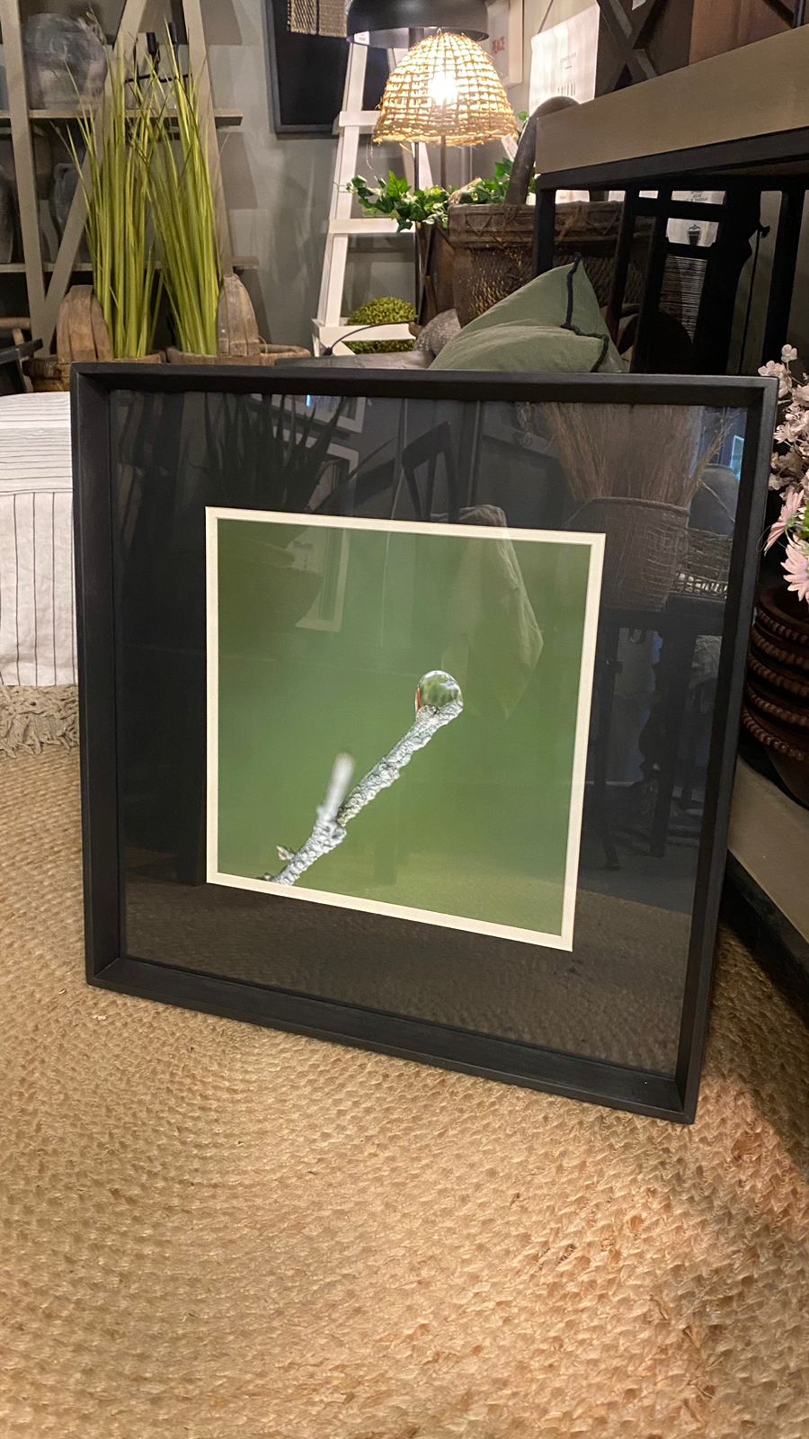 Cuadro fotografía verde 2