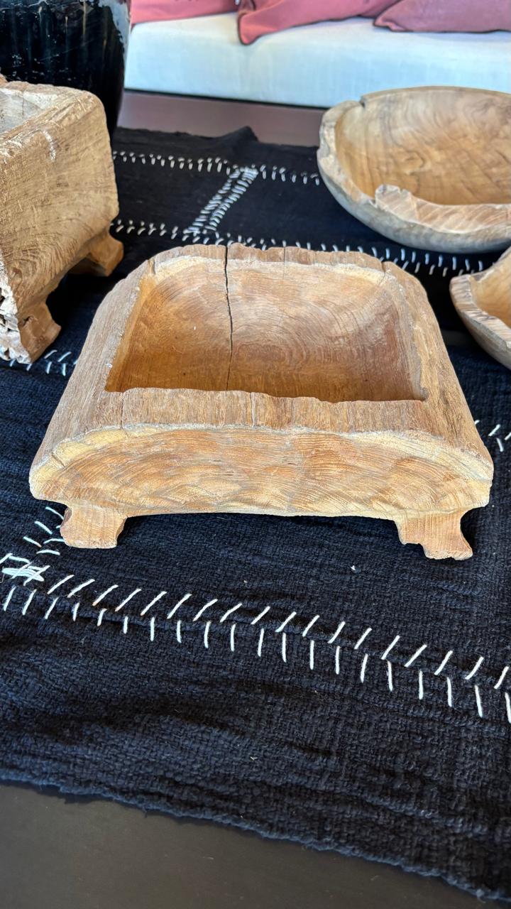 Mortero madera diseño 1