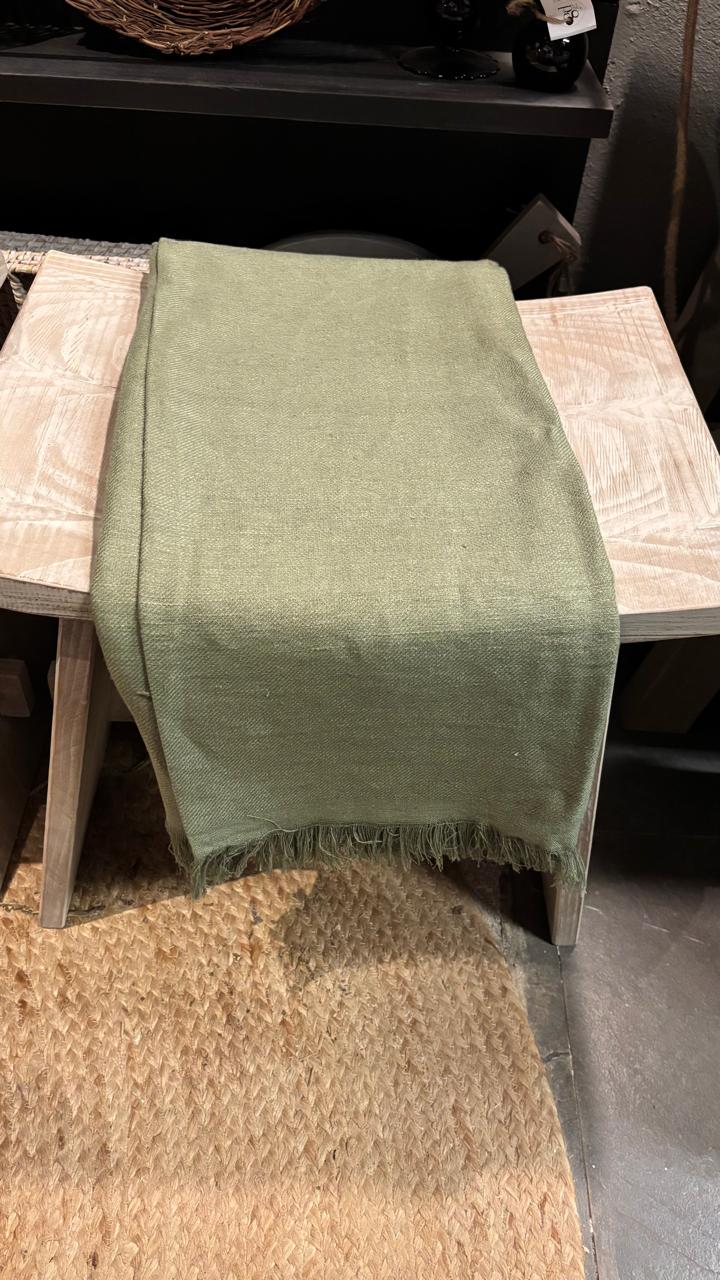 Manta 130x170 verde