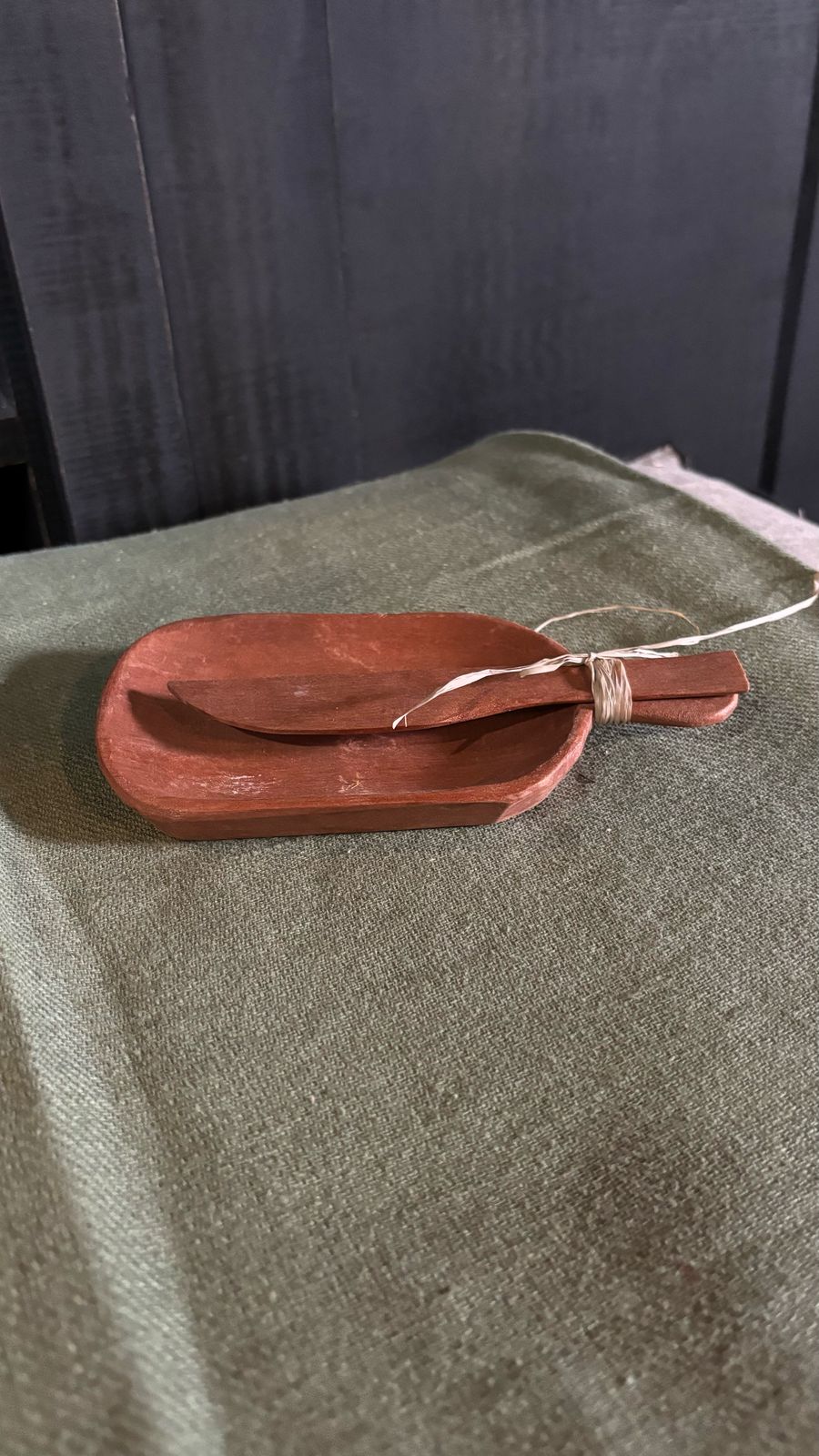 Mantequillero madera xs