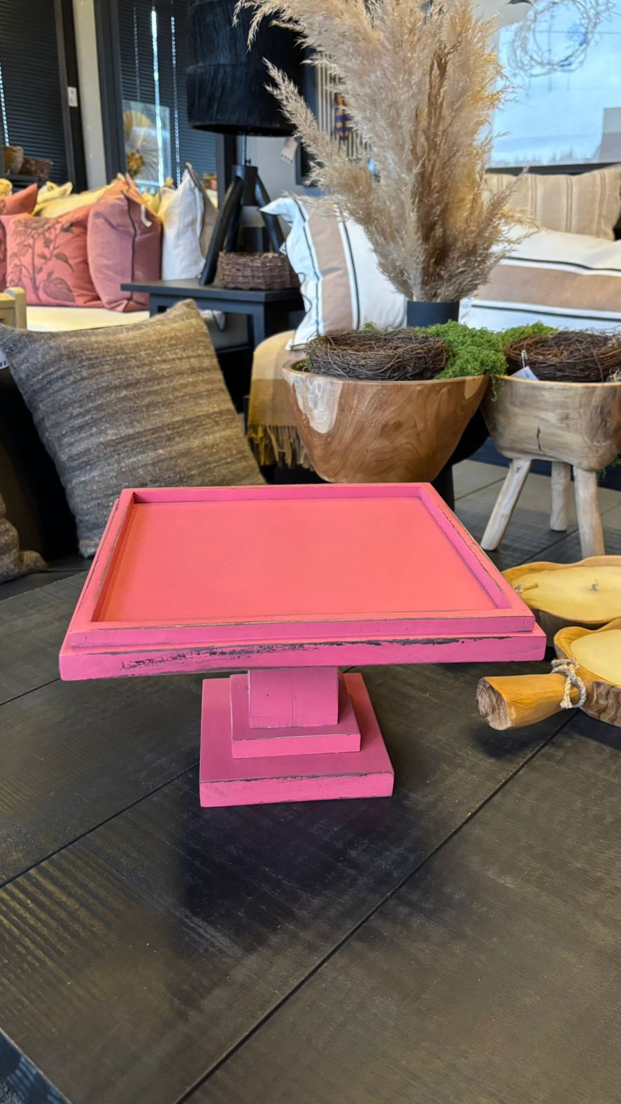 Tarima 30x30x18 coral