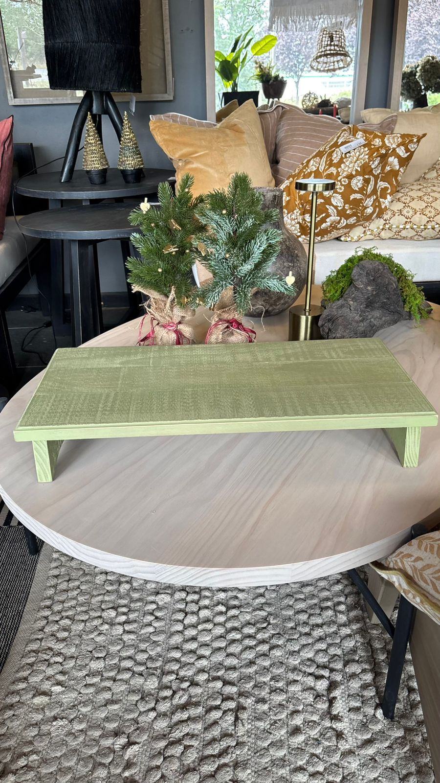 Tarima pátina verde mediana