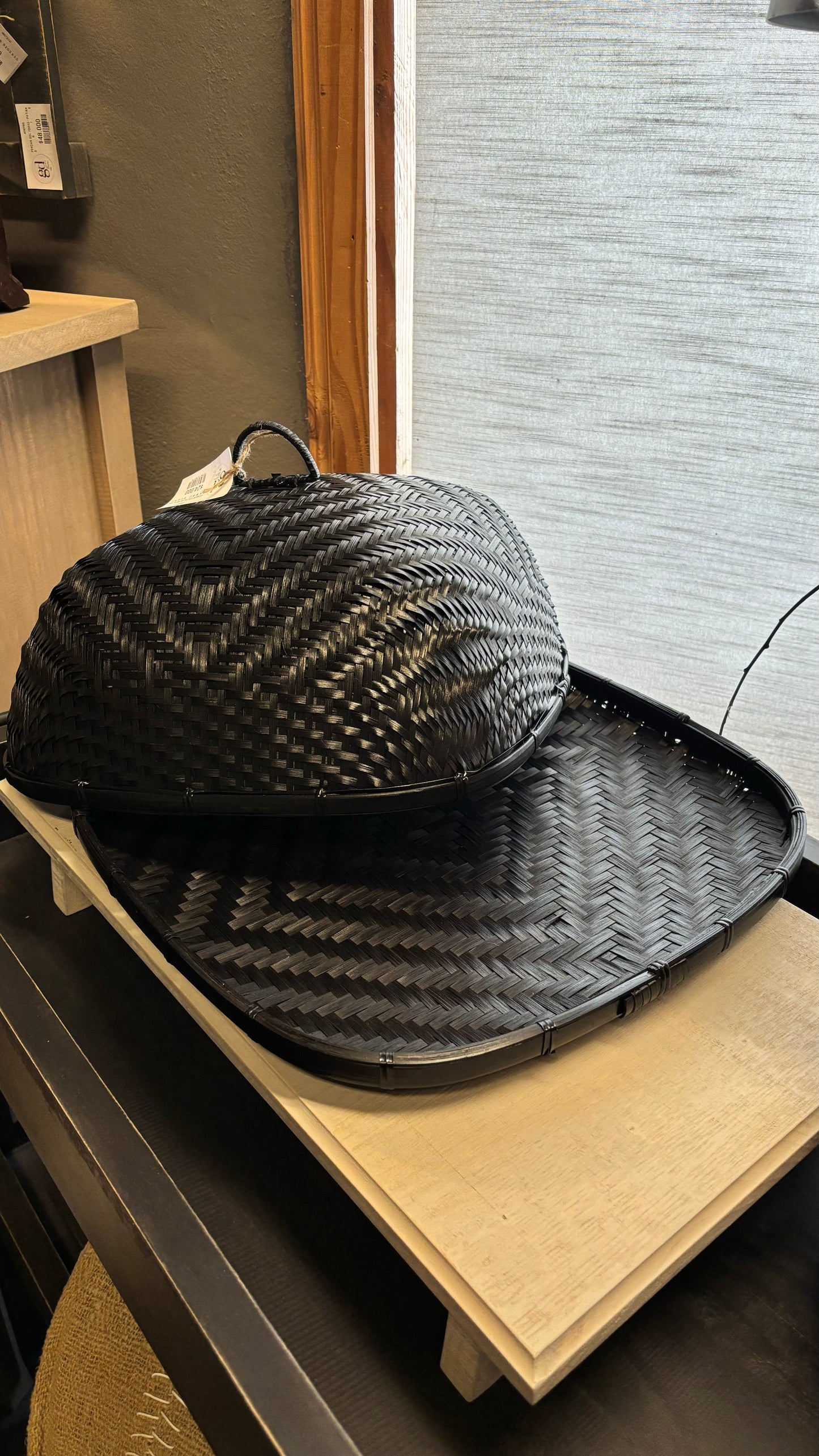 Cobertor de alimentos bambú negro