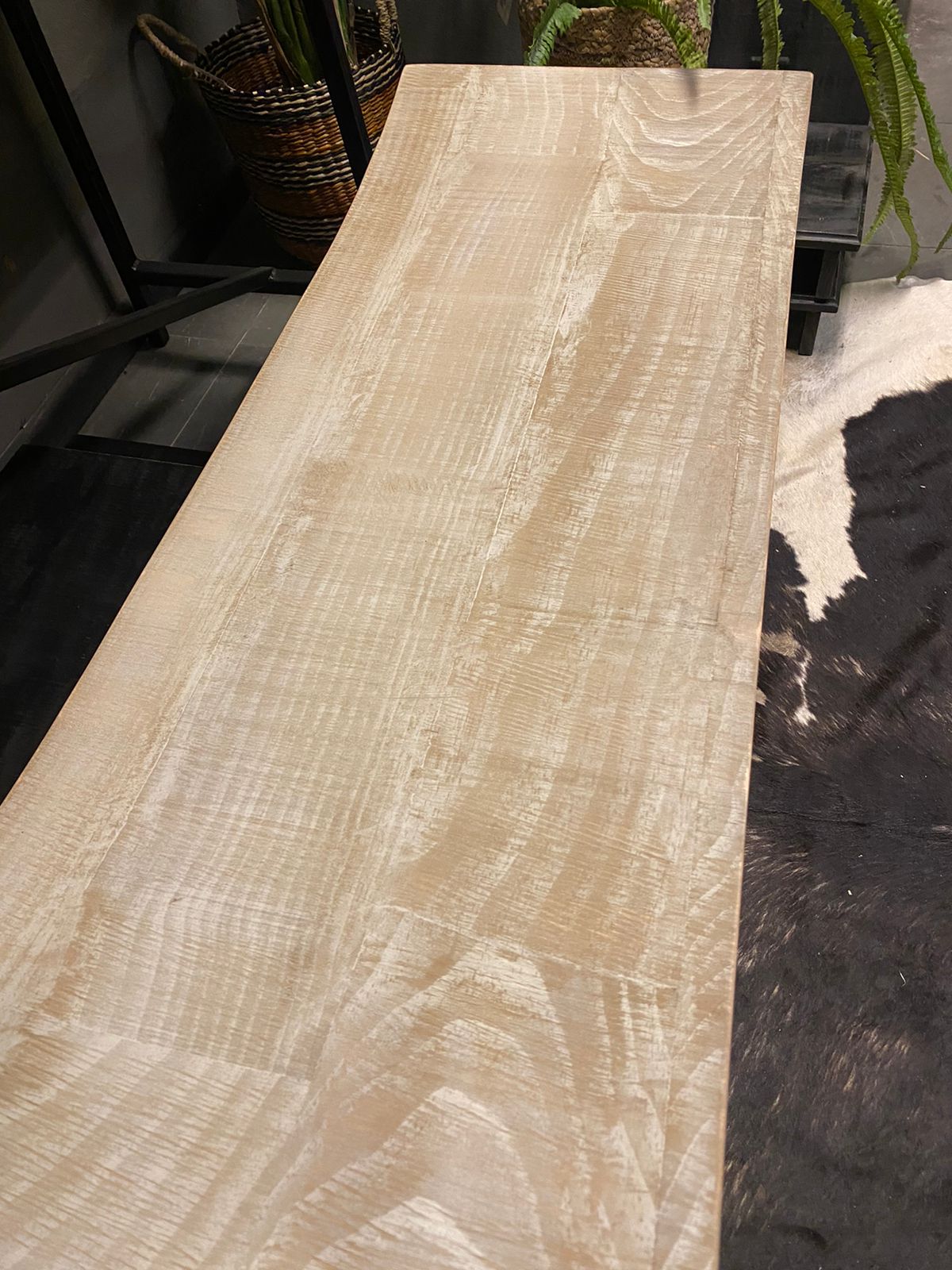 Huanco largo pátina clara 100x38x45