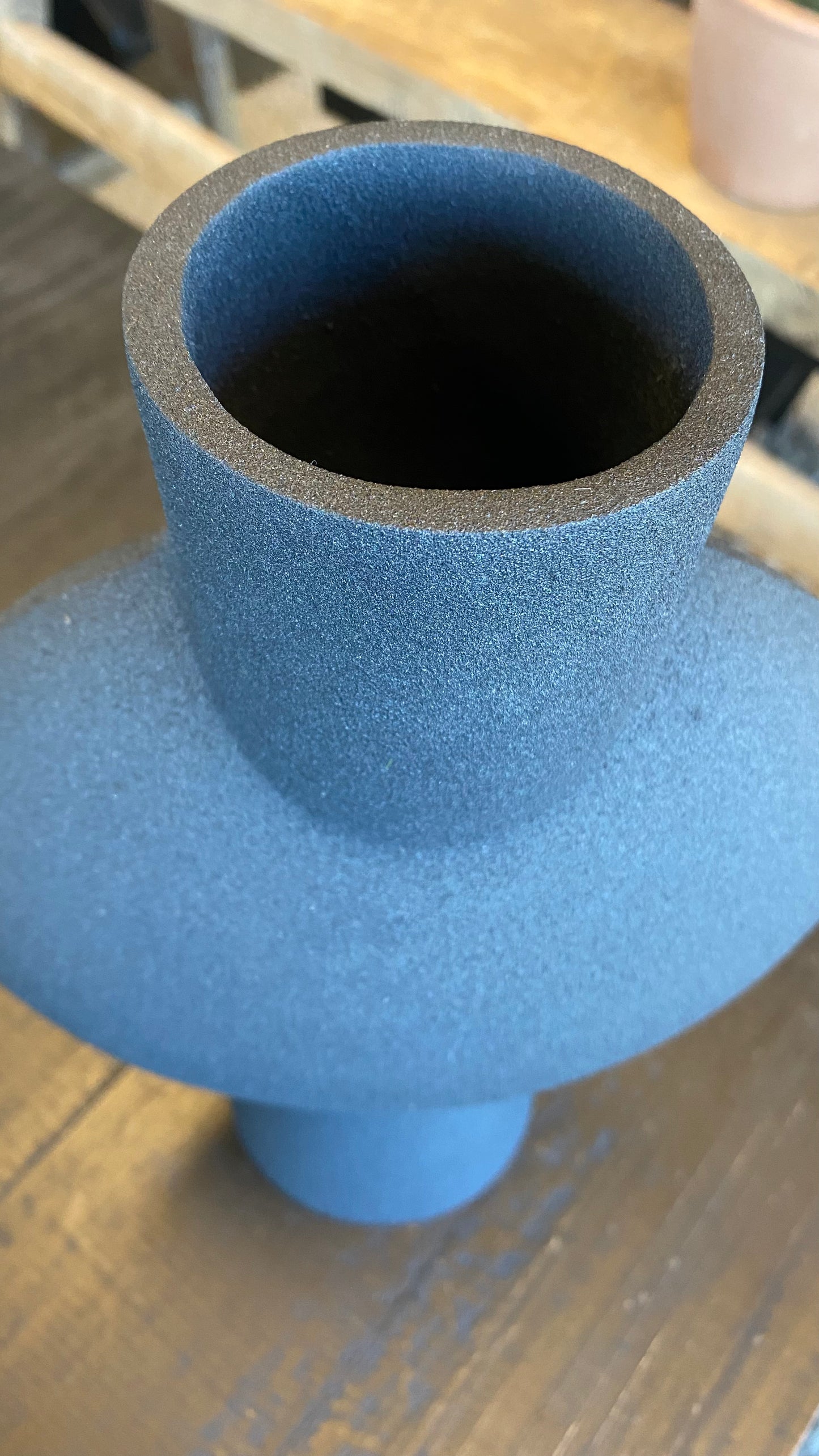 Vasija aluminio negra