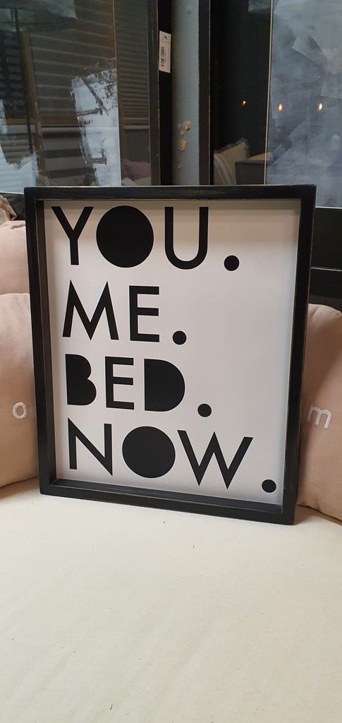 Cuadro Vinilo You Me - 41x49