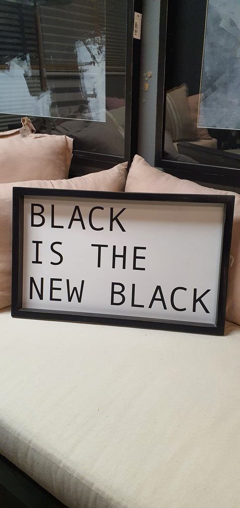 Cuadro Vinilo Black — 52x32