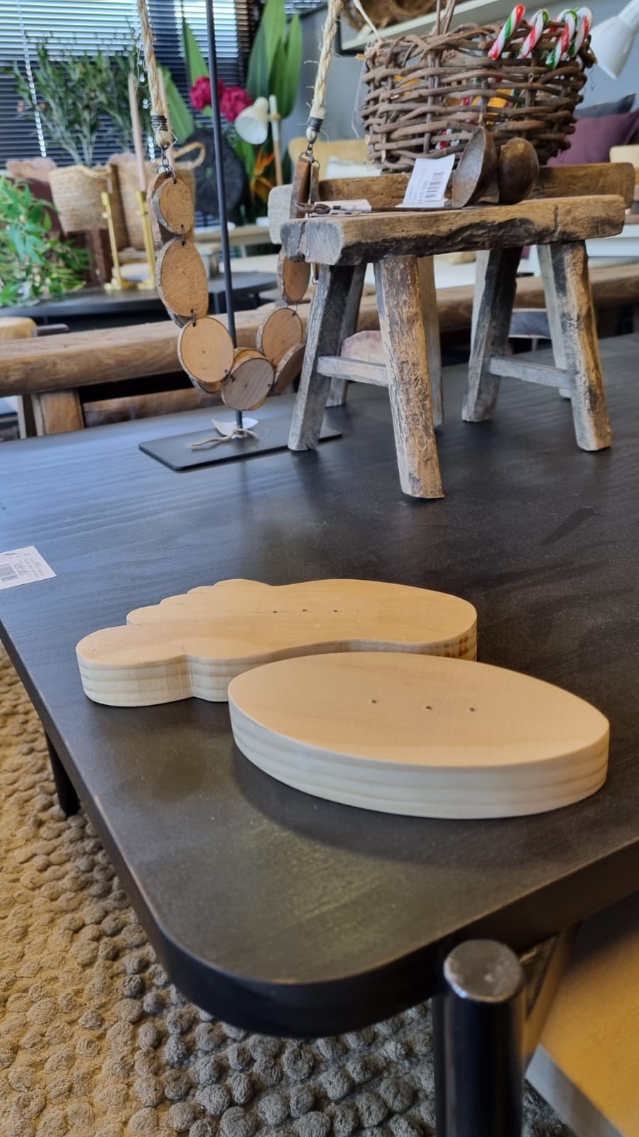 Pack de Jaboneras de Madera — Diseño Óvalo y Patita 18.5x8.5x5