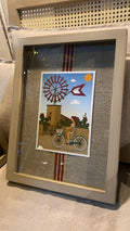 Cuadro Bicicleta - Teñido Rústico 28.5x38.5
