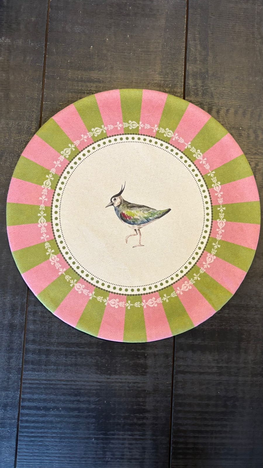 Plato Bajo — Diseño Queltehue Gamuza 35x35