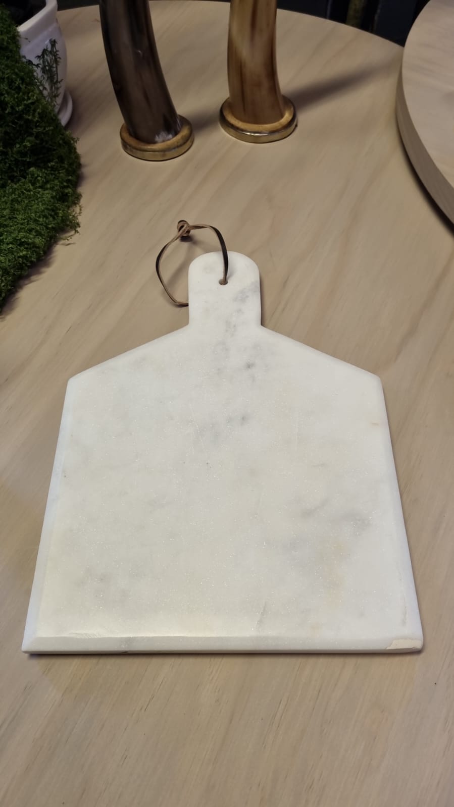 Tabla de Mármol — Liso Blanco 36x26