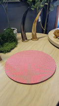 Bajo Plato - Funda Rojo y Blanco 35x35
