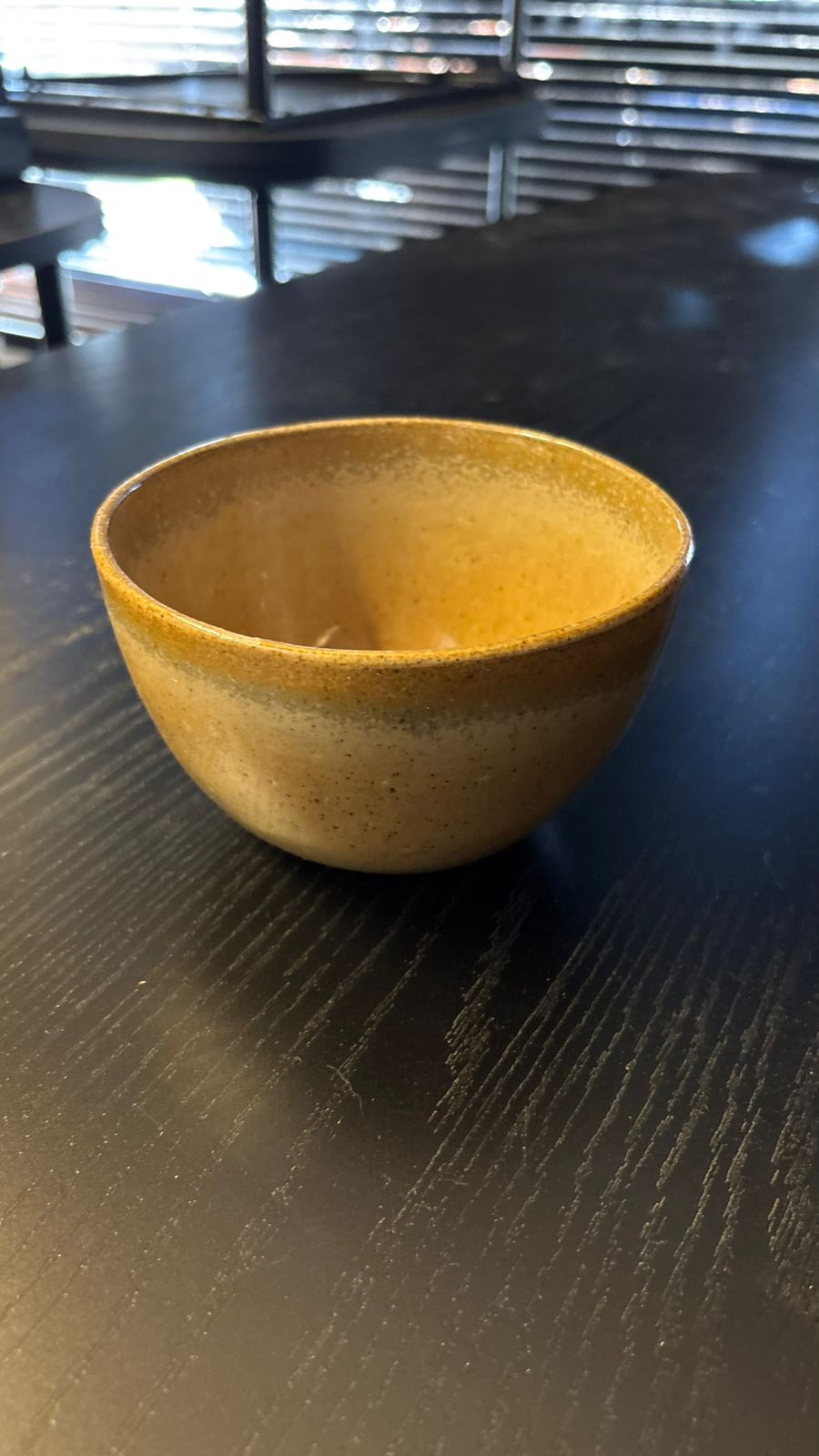 Bowl de Loza — Pintado Caramelo 13x12x7