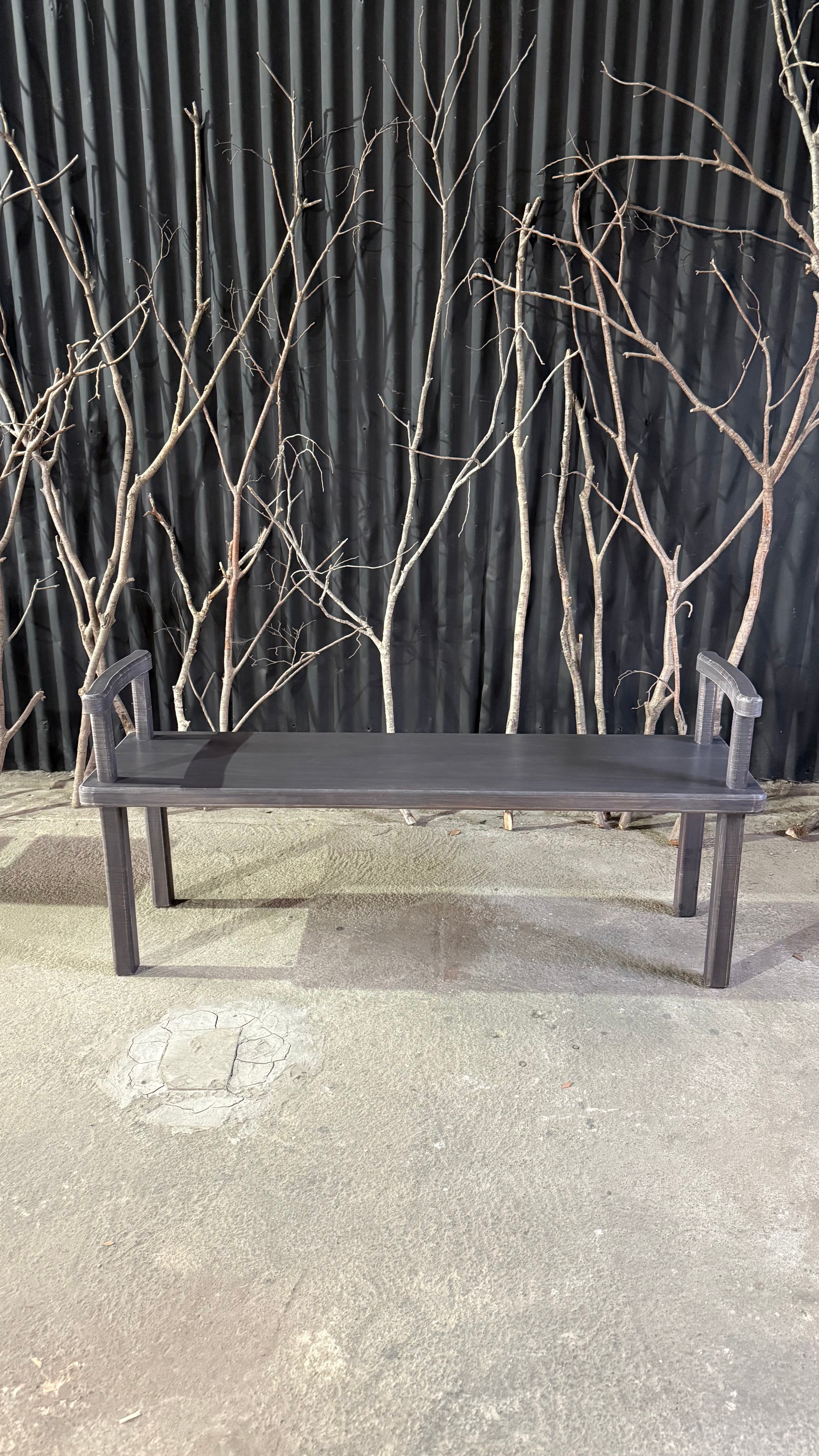 Banqueta María - Pino Clear Marrón 130x35x60