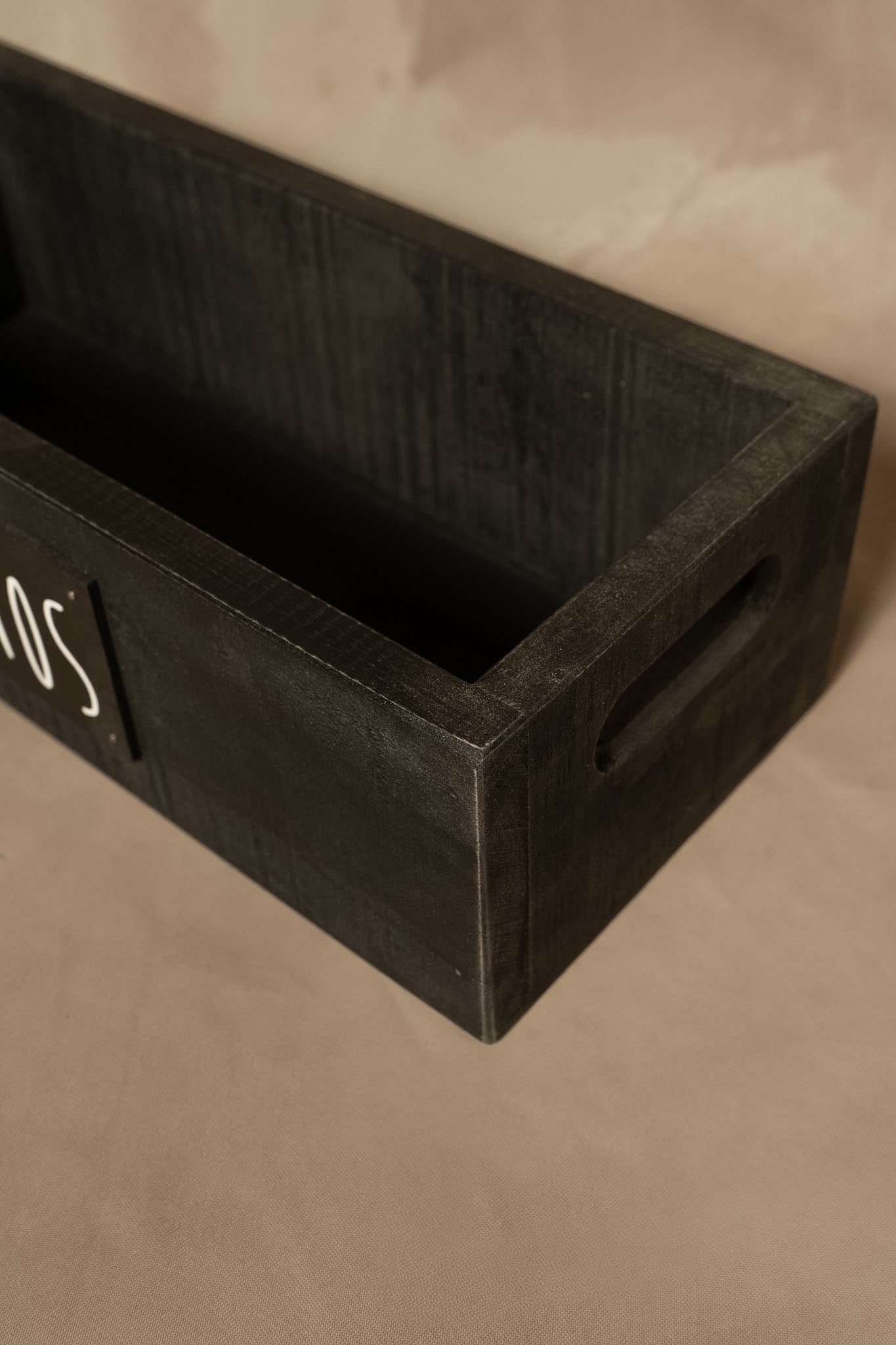 Porta Aliños - Pátina Negra 35x15x10