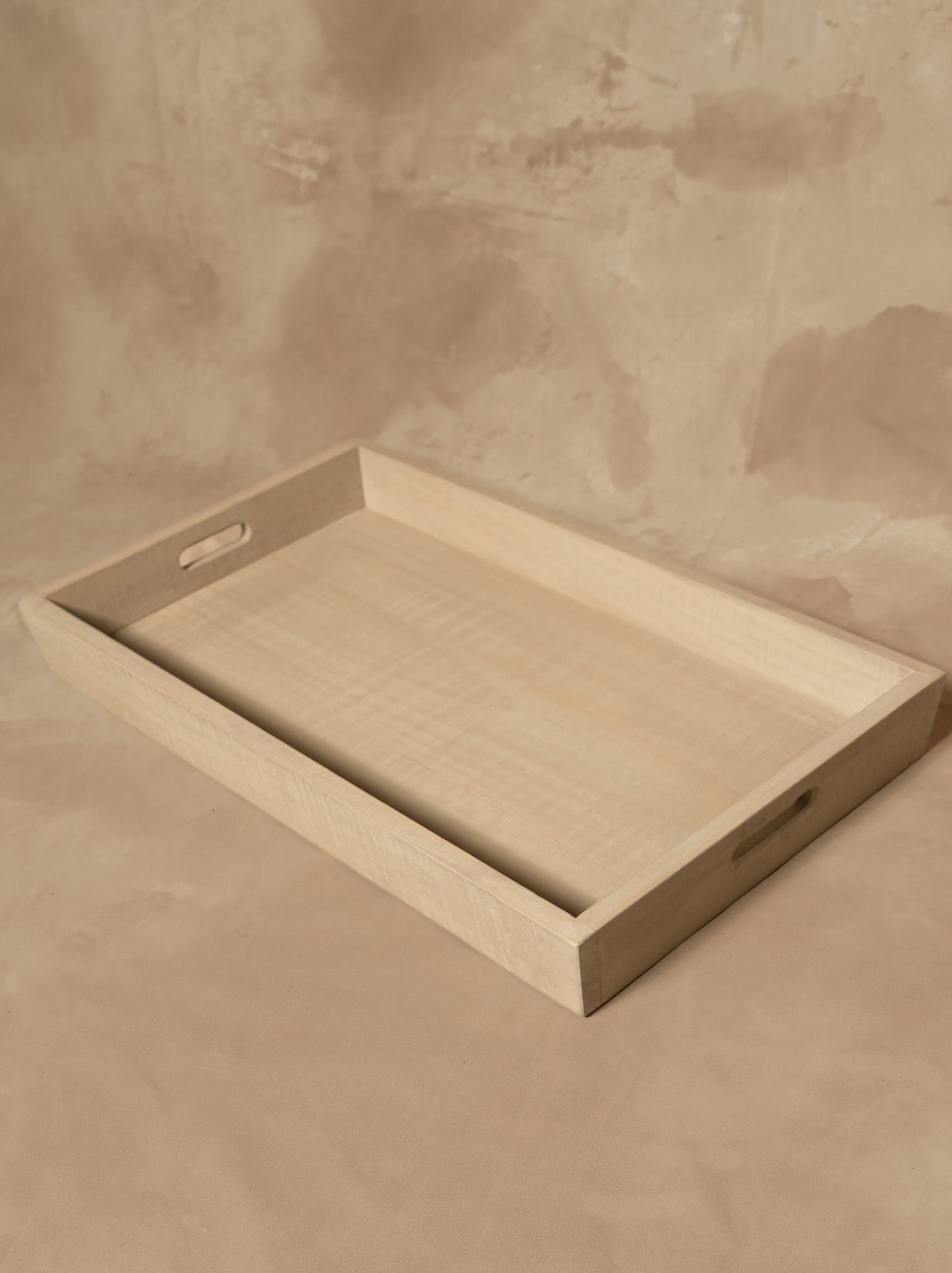 Bandeja de Trago - Pino Clear Teñido Rústico Claro 60x35x7