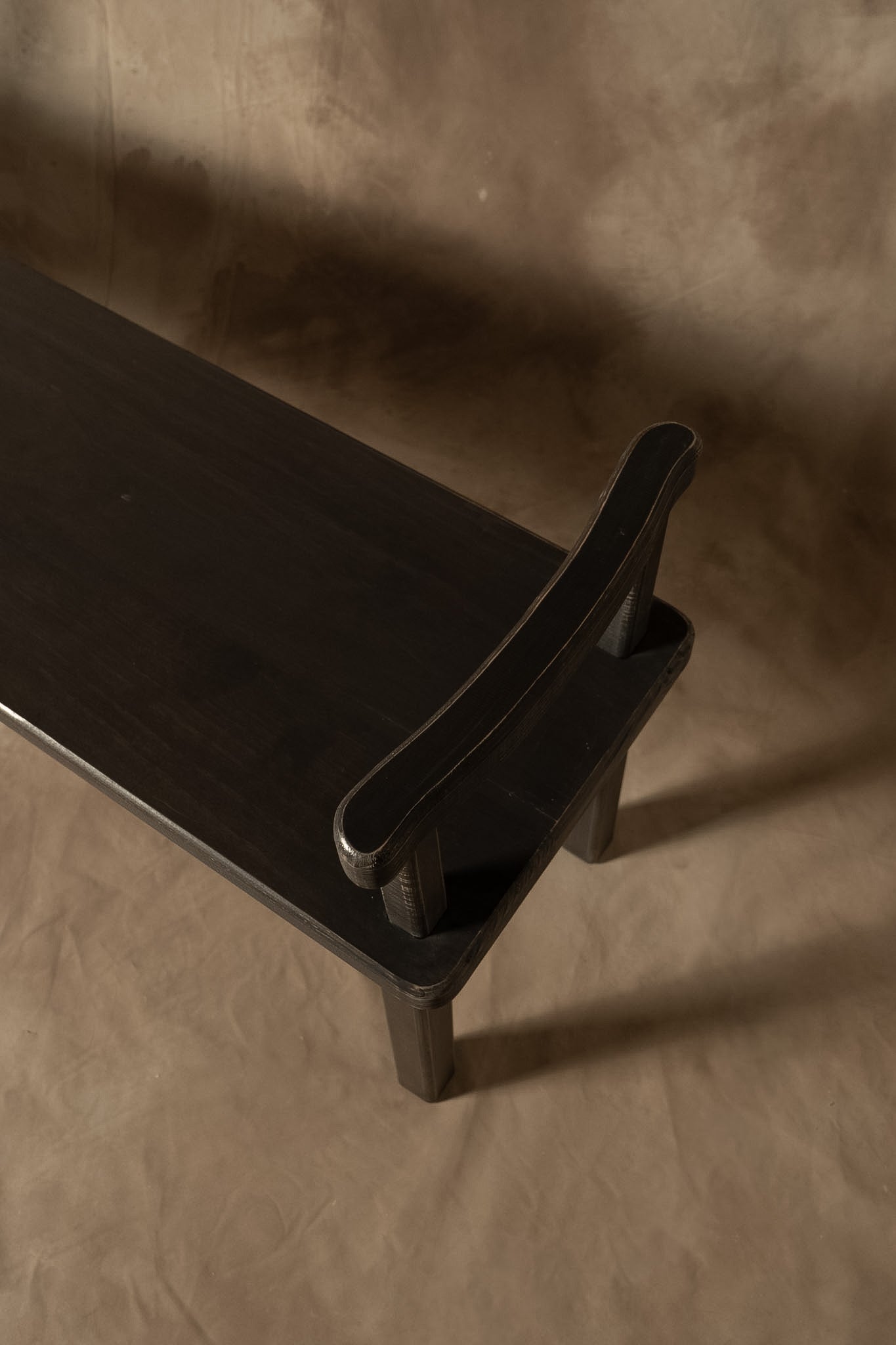 Banqueta María — Pino Clear Marrón 130x35x60