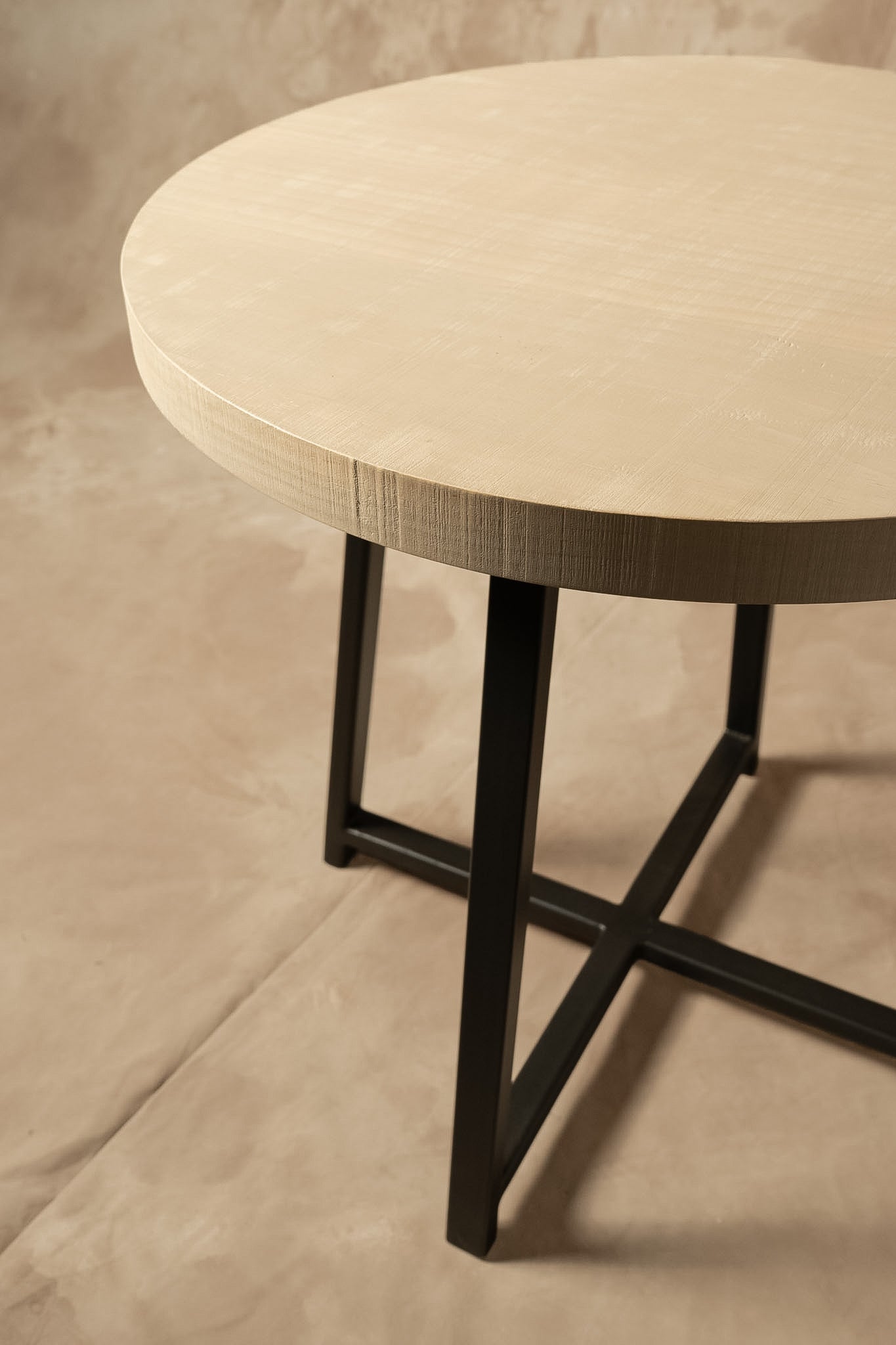Mesa Lateral Mónica - Teñido Rústico 60x60x60