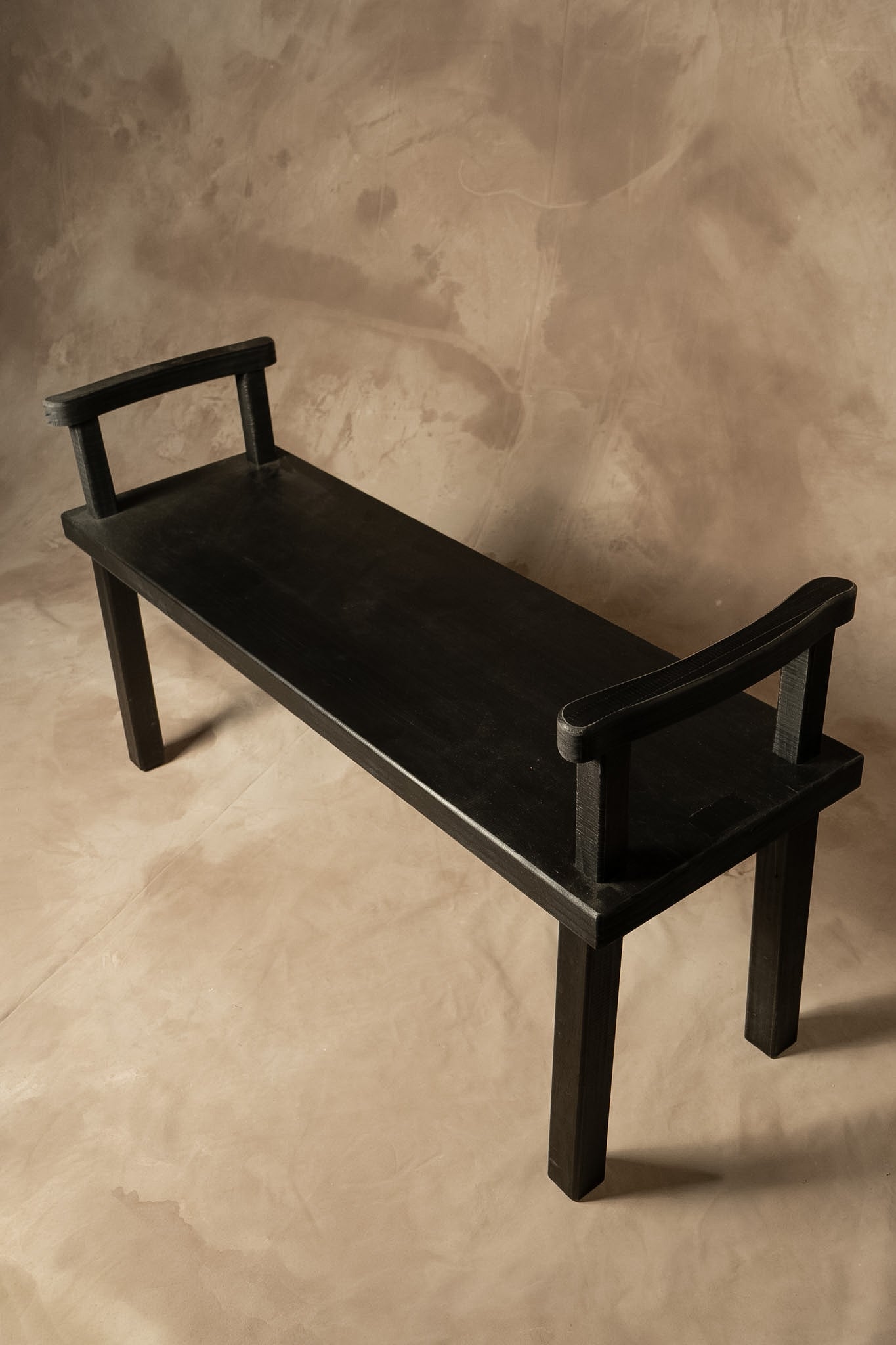 Banqueta María - Negro 110x35x40