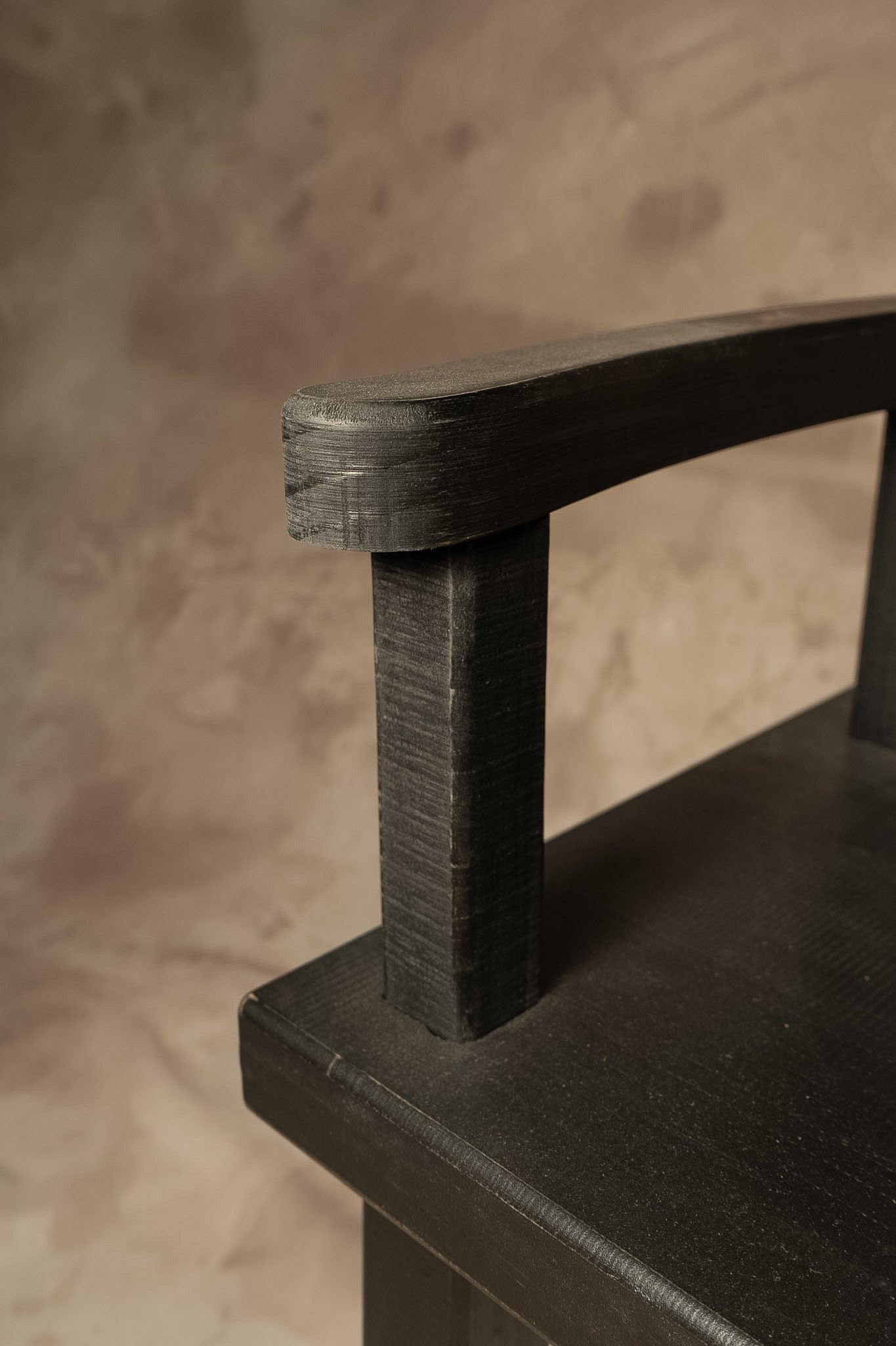 Banqueta María — Negro 110x35x40
