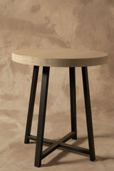 Pino Clear Teñido Rústico Gris Beige Oscuro Envejecido 50x50x55