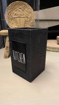 Caja Kitchen - Pátina Negra 13x22.5
