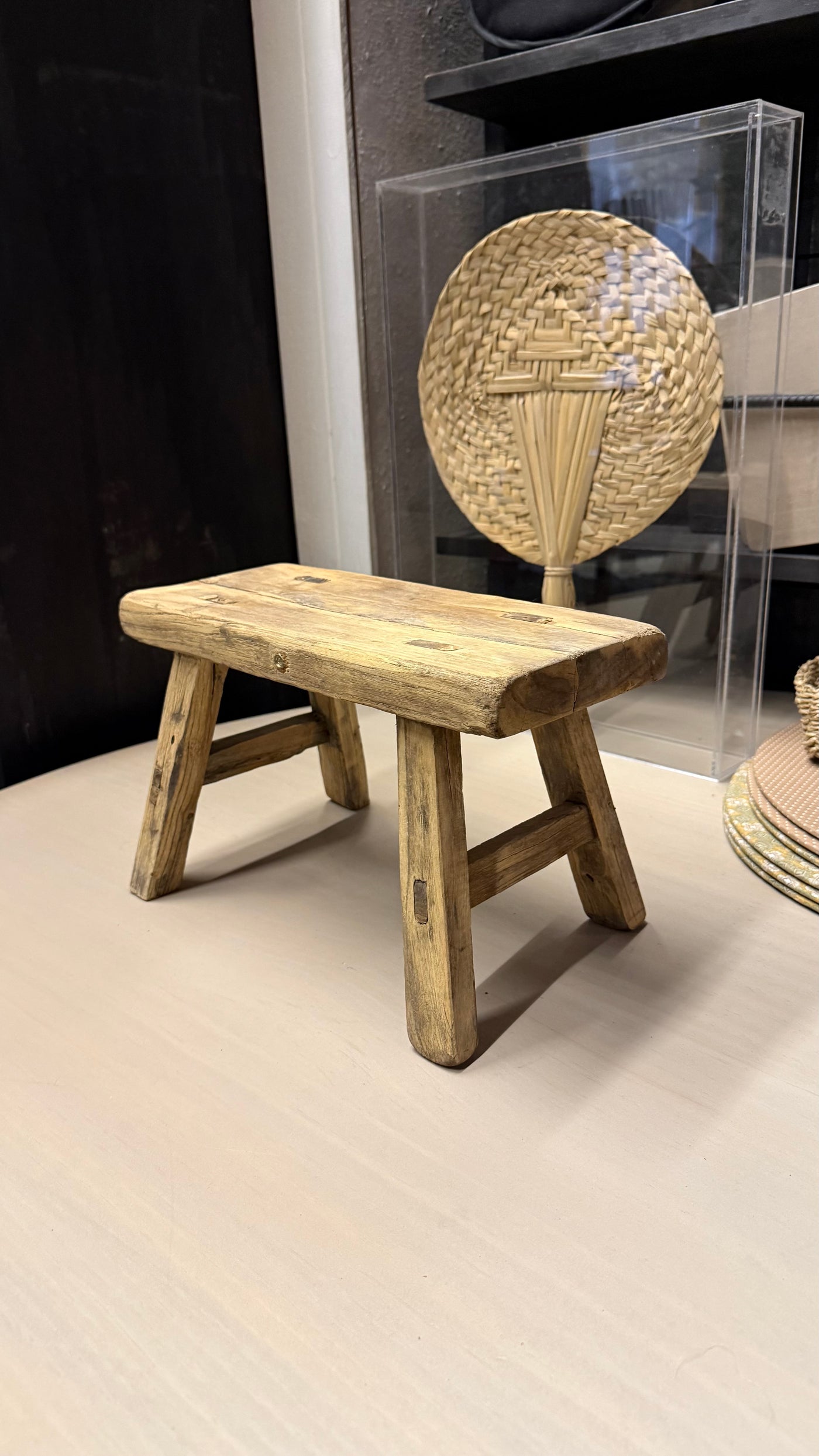 Taburete Decorativo — Tamaño Extra Chico 34x22x21