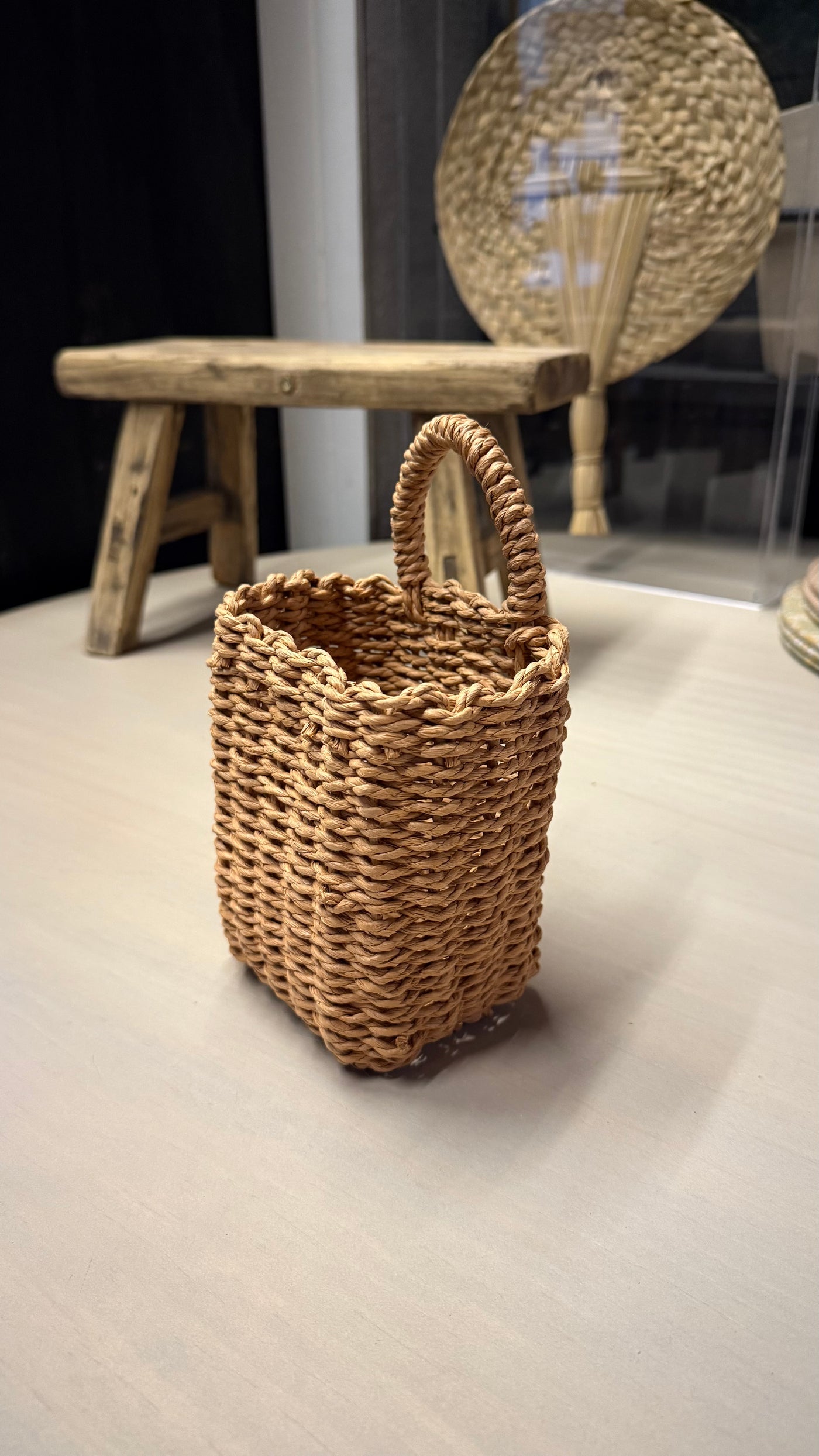 Canasto Organizador — Terracota Tamaño Extra Chico 12x9x20