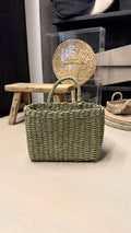 Canasto Organizador - Verde Tamaño Chico 25x15x26