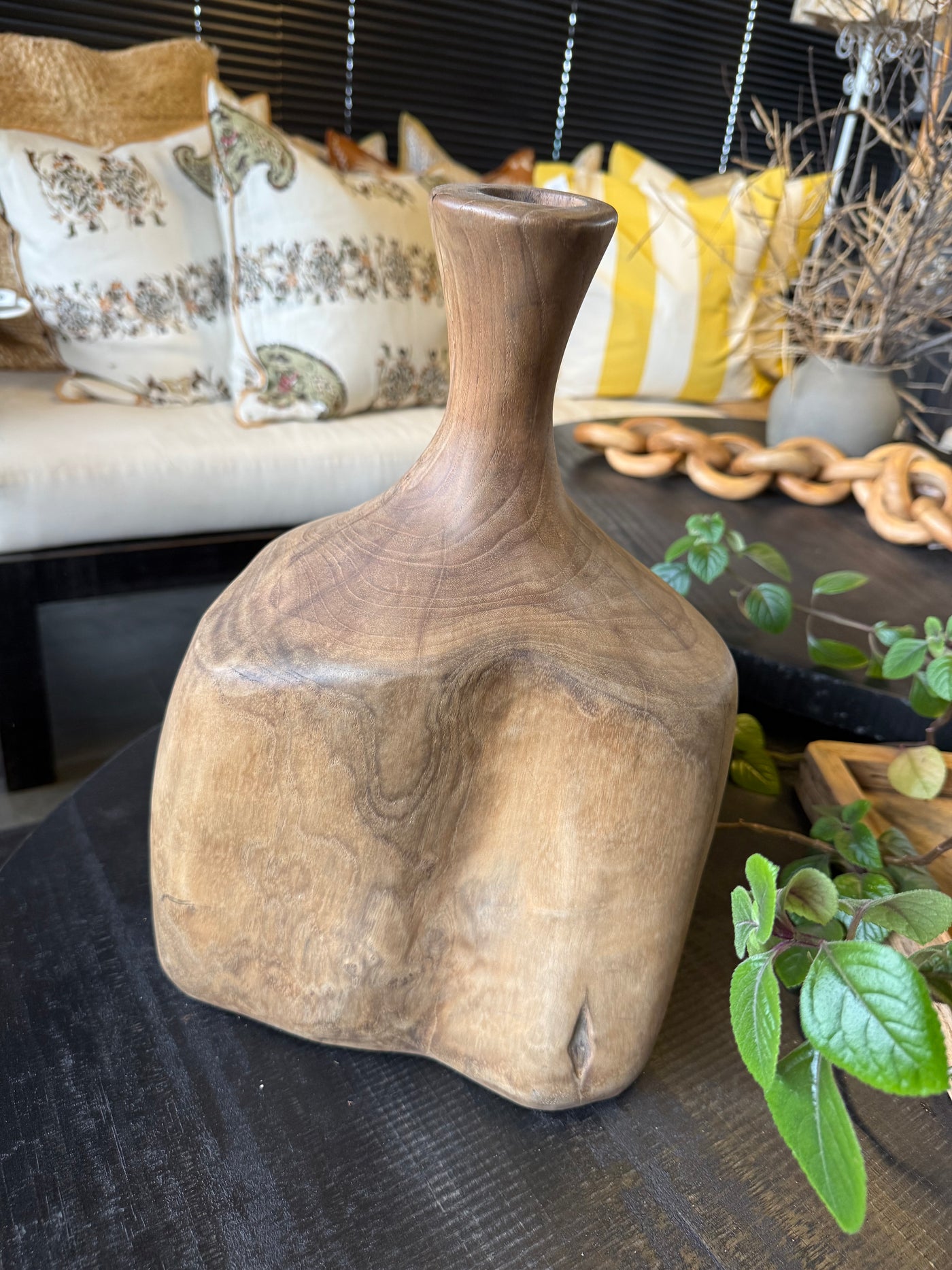 Botellón de Madera — Natural 22x35