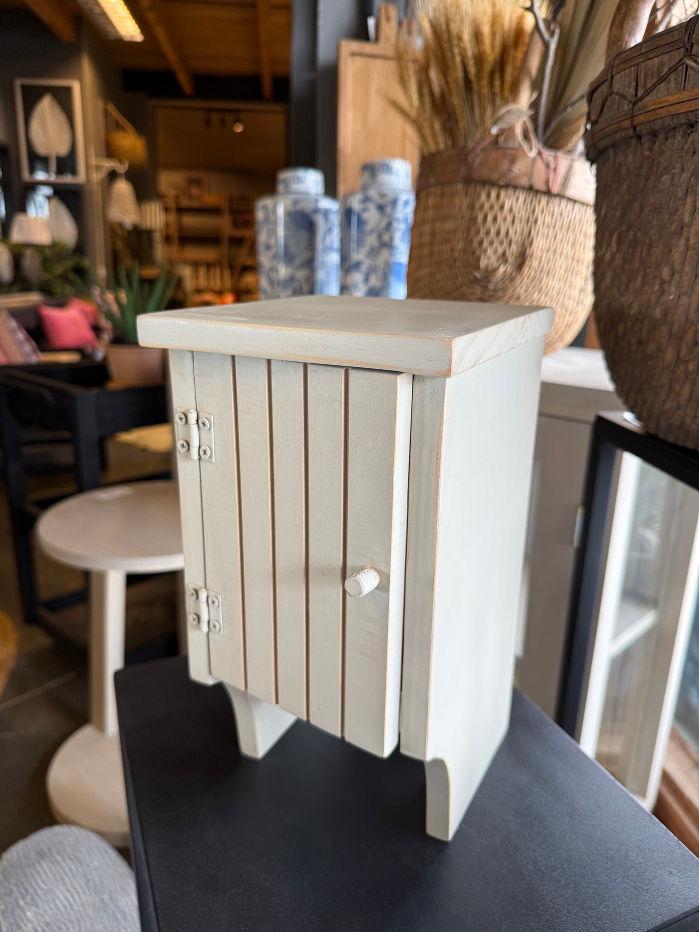 Porta Confort de Madera — Pátina Clara 16x18x30