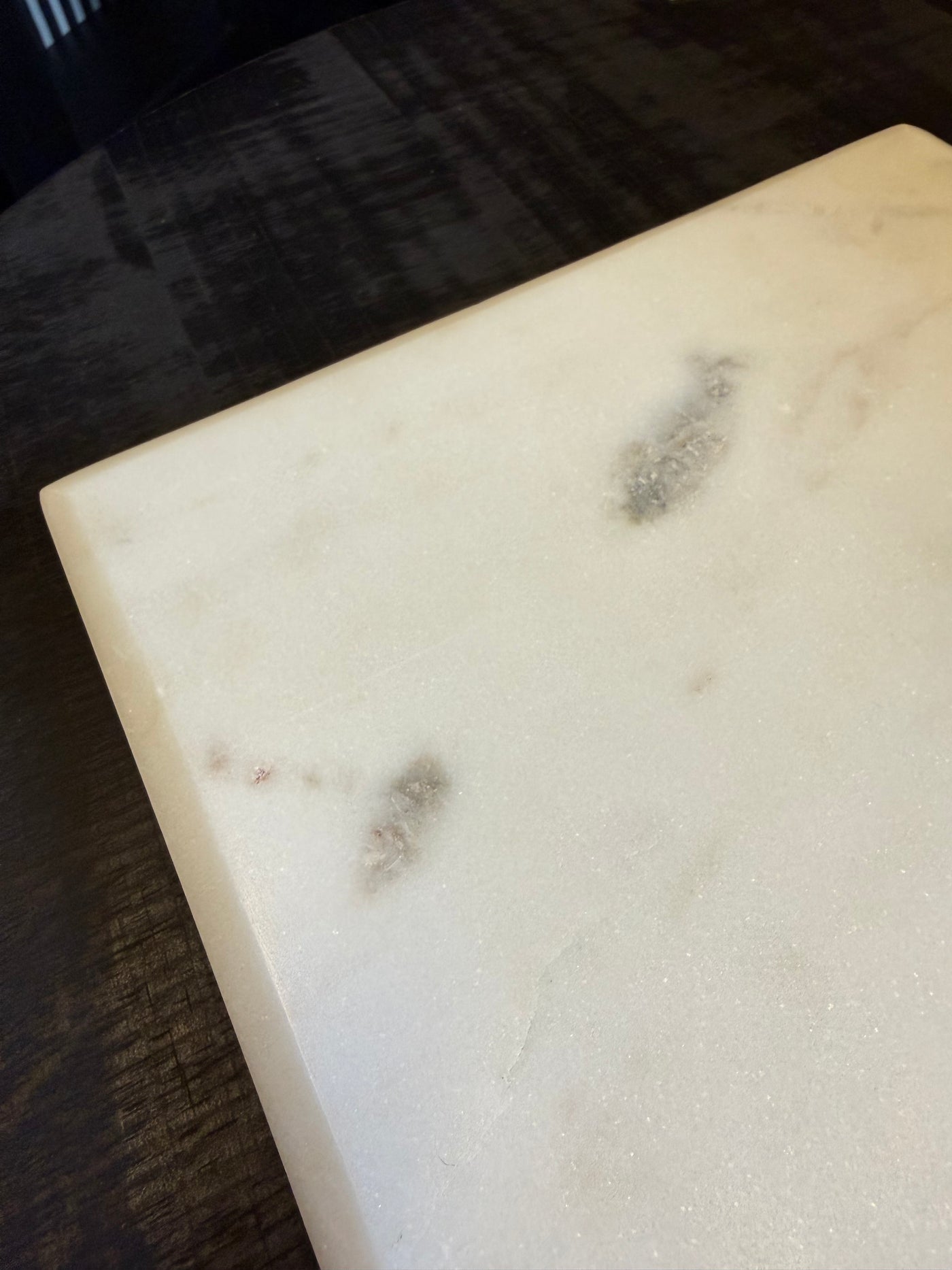 Tabla de Mármol — Liso Blanco 36x26