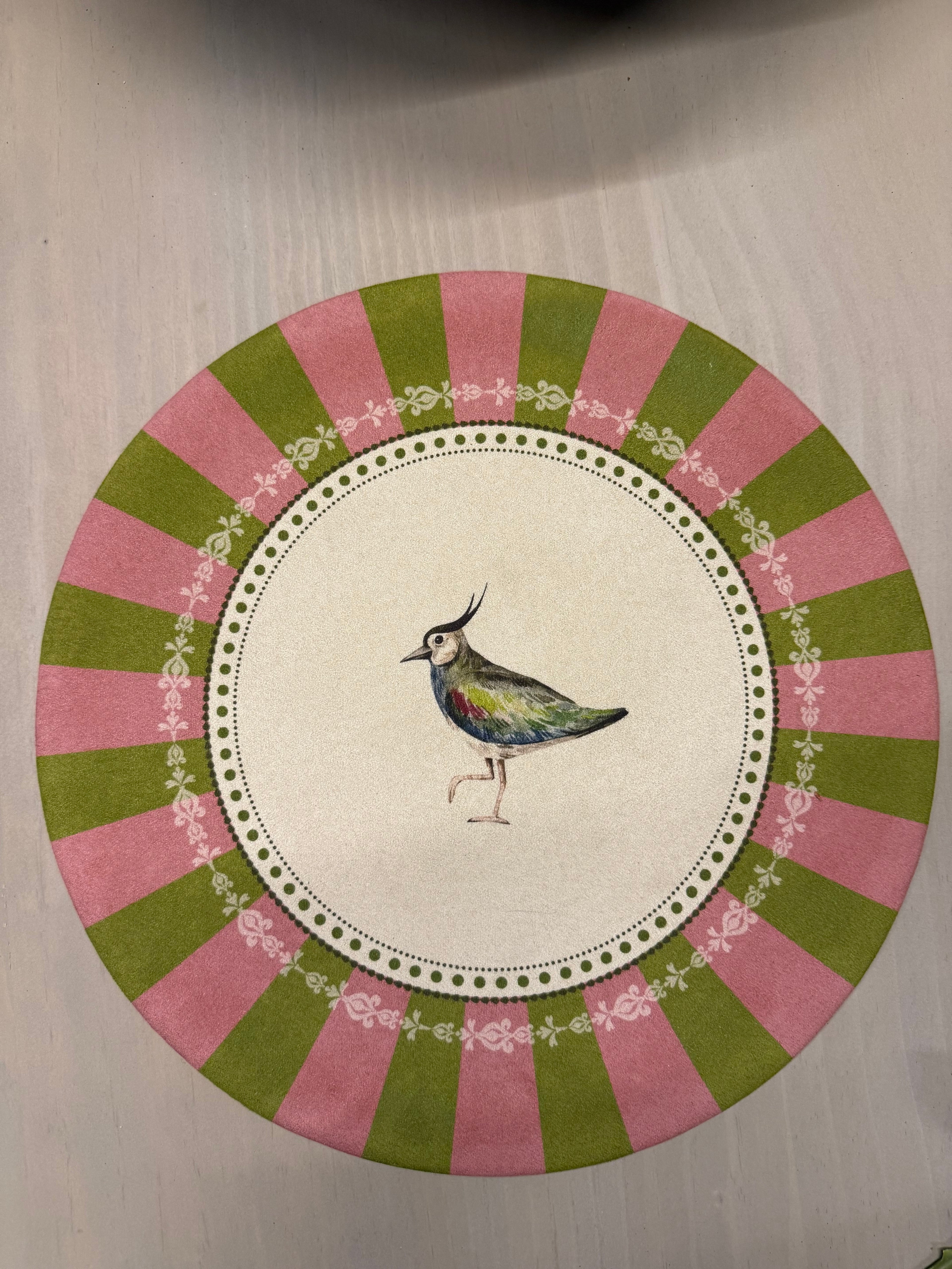 Plato Bajo - Diseño Queltehue Gamuza 35x35