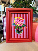 Diseño 2 Pino Clear Pulido Rojo 31x40
