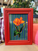 Diseño 3 Pino Clear Pulido Rojo 31x40