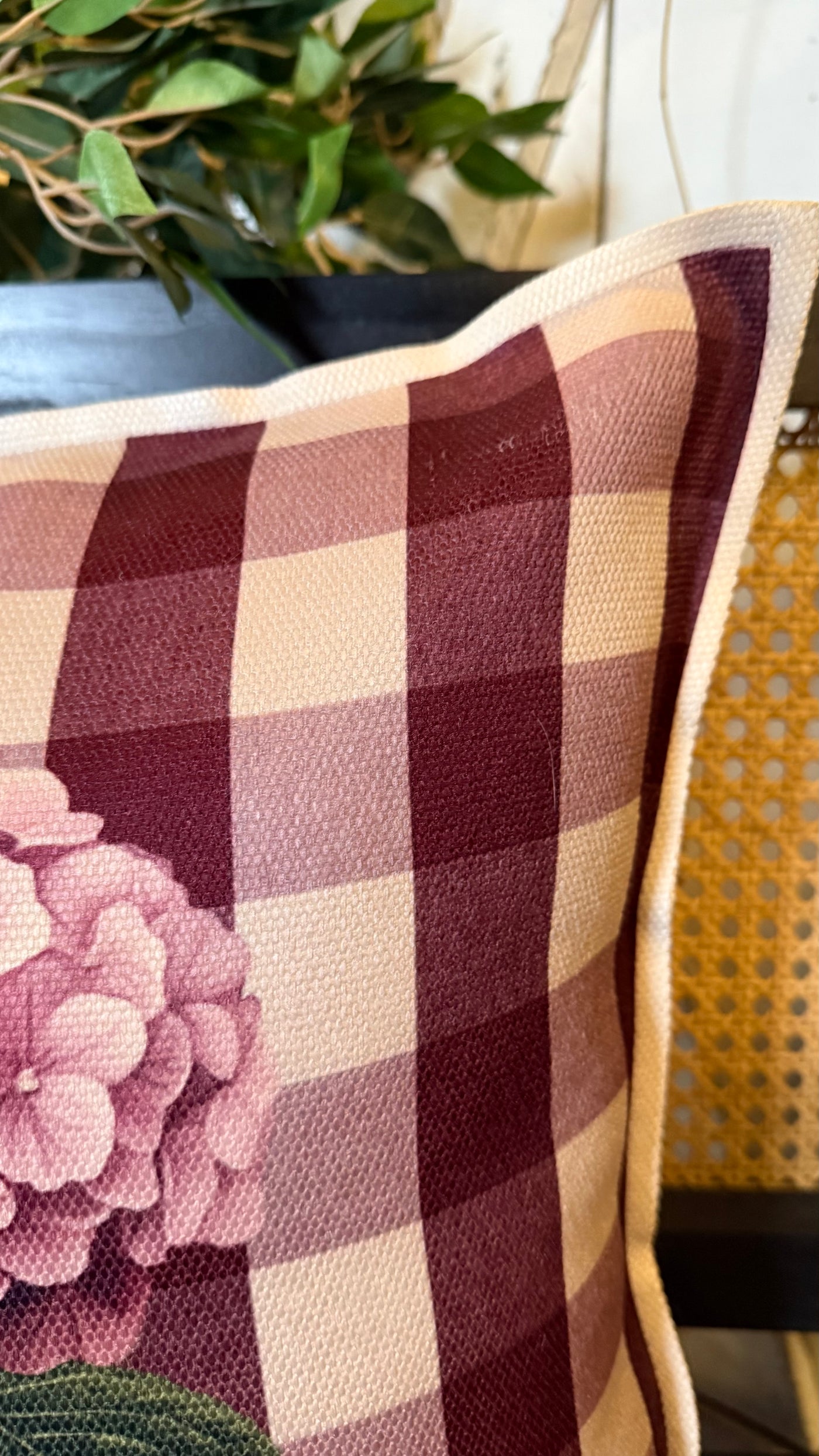 Cojín con Diseño Estampado — Diseño 9 Lino Con Pestaña 45x45