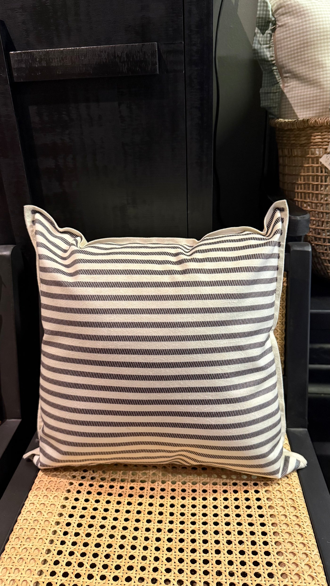 Cojín con Diseño Estampado — Diseño 6 Lino Con Pestaña 45x45