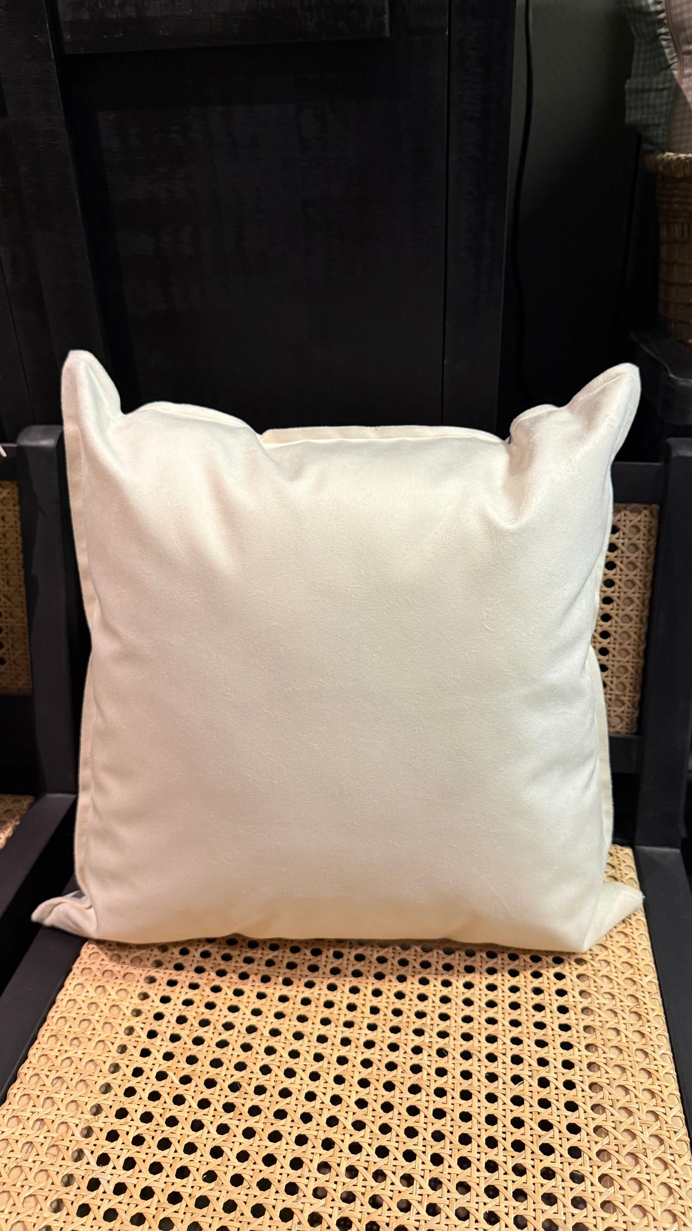 Cojín con Diseño Estampado — Diseño 6 Lino Con Pestaña 45x45