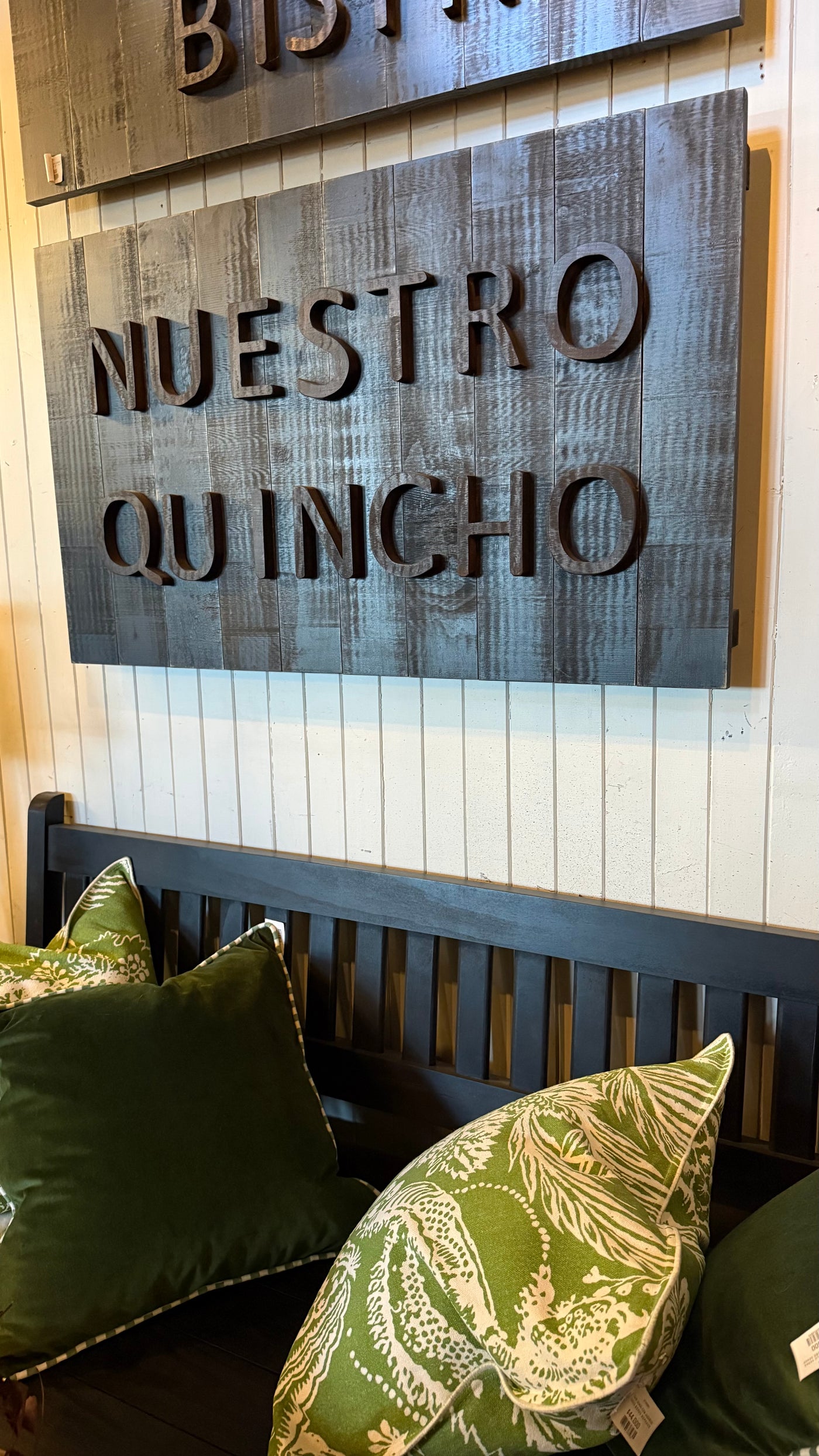 Letrero de Madera — Nuestro Quincho 100x60