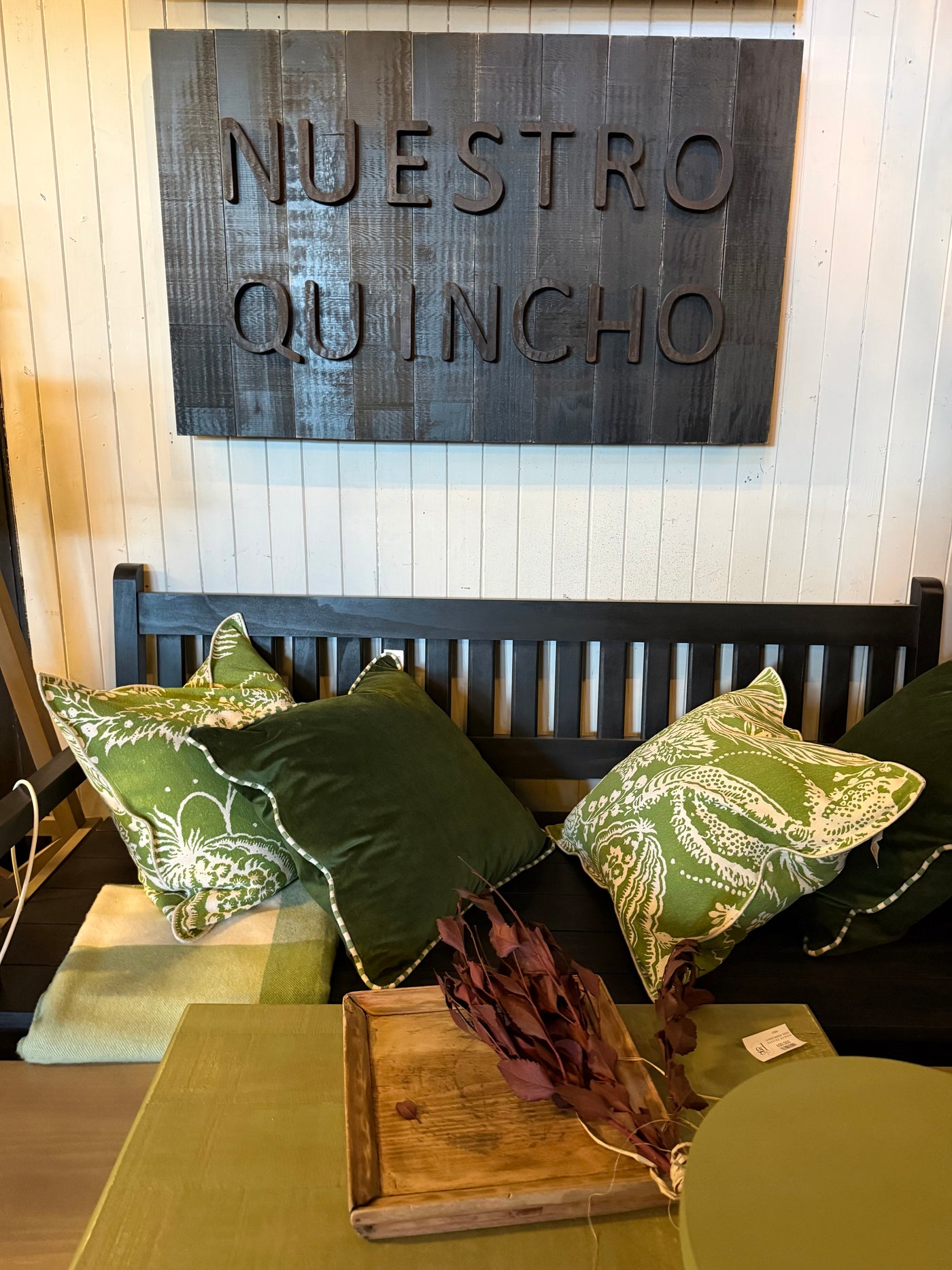 Letrero de Madera — Nuestro Quincho 100x60