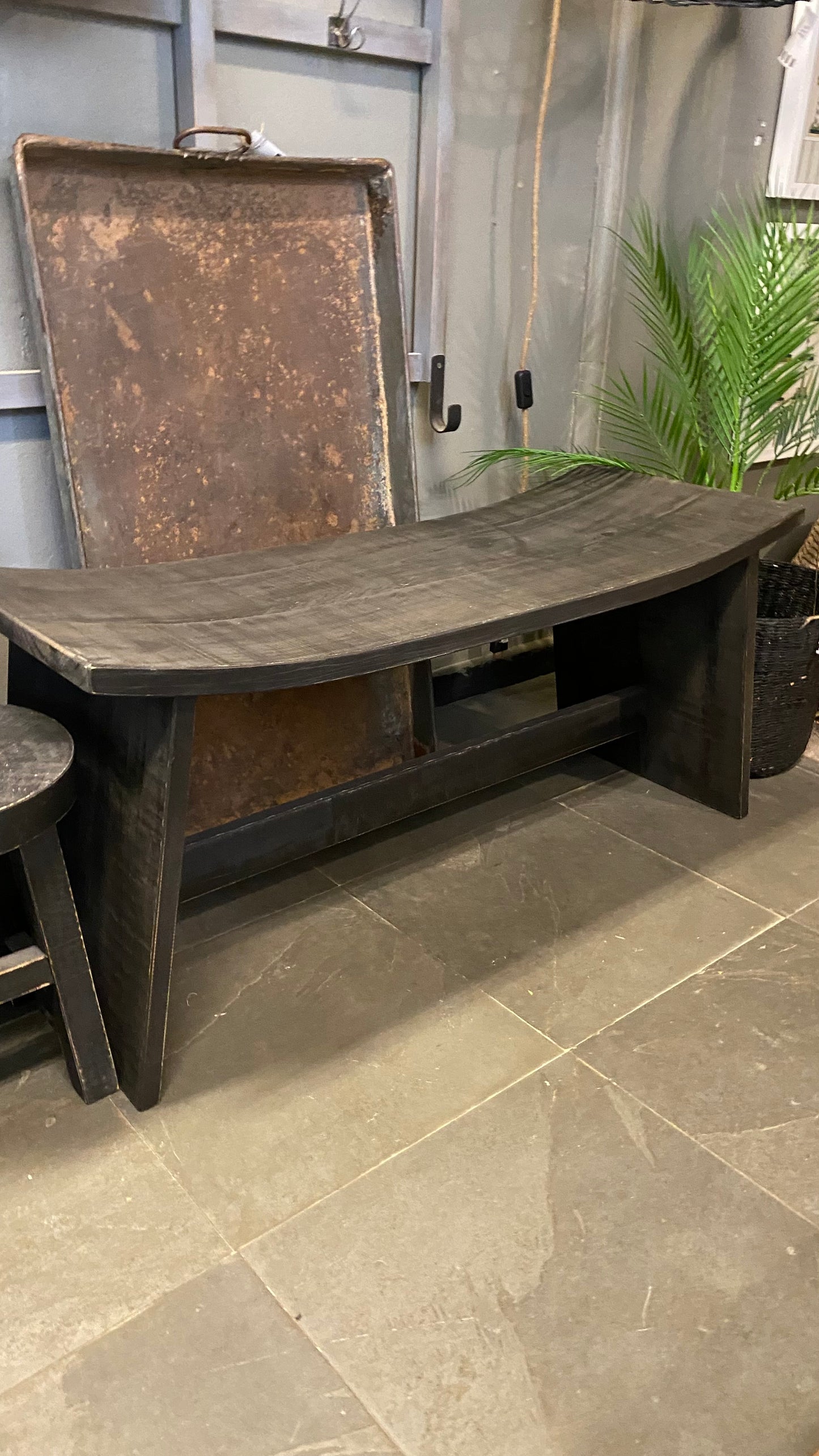 Huanco largo pátina negra 100x38x45