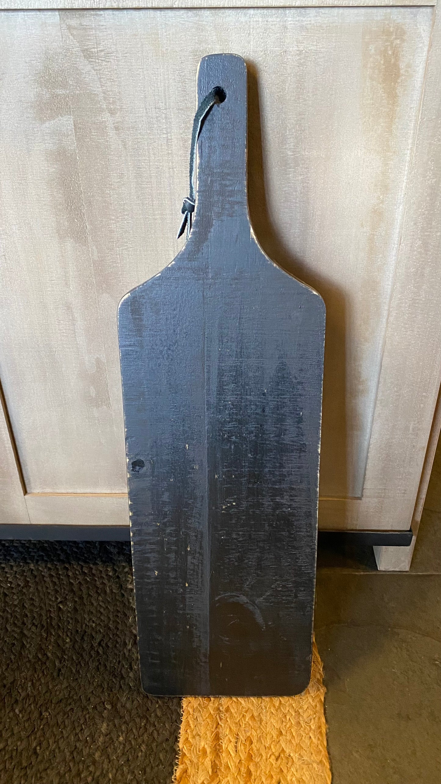 Tabla rústica galpón pátina negra 60x18