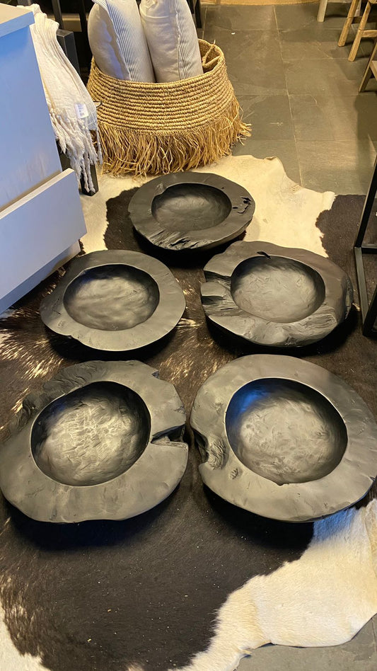Bowl madera variedades negro