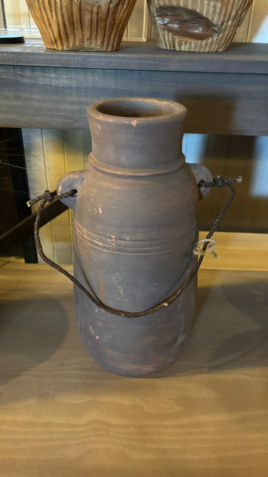 Jarrón greda antigua diseño 2