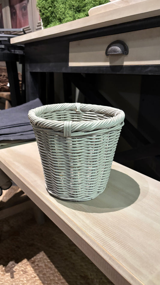 Maceta rattan