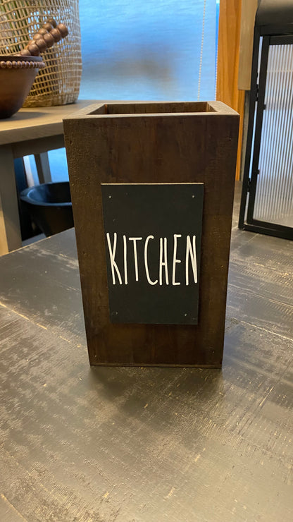 Caja kitchen teñido Café