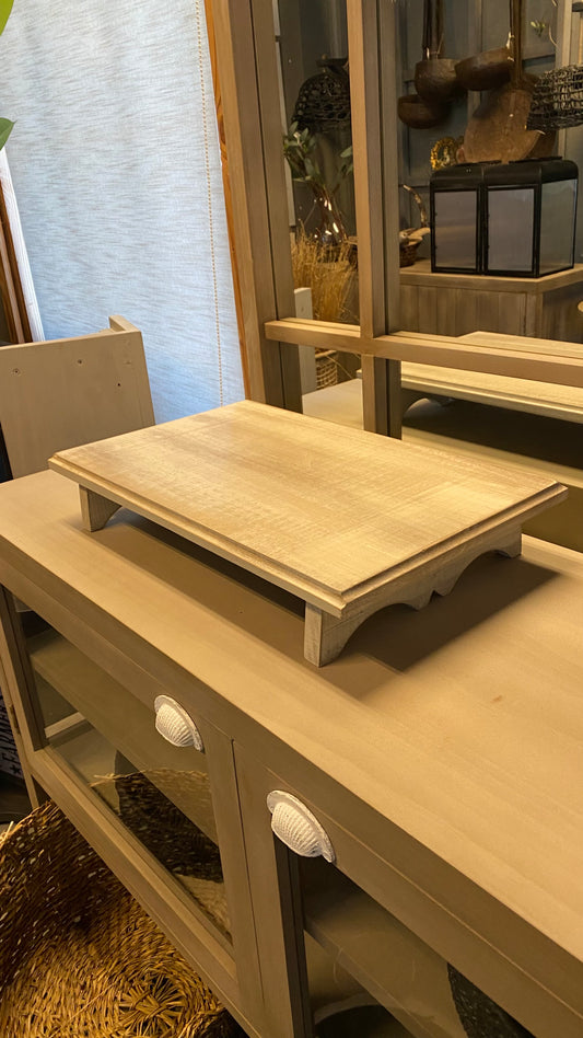 Tarima rústica clara chica