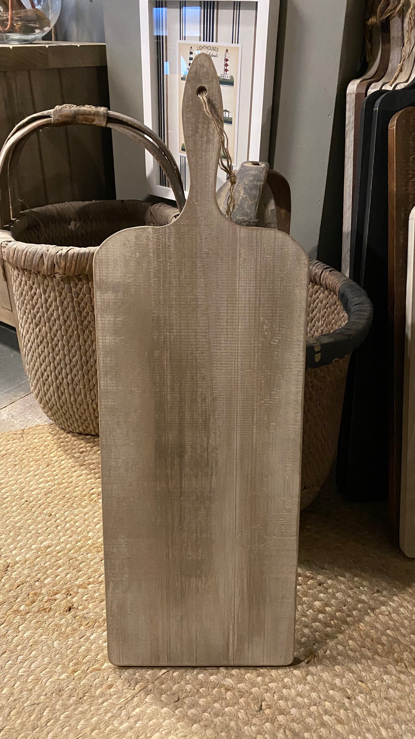 Tabla rústica galpón teñido rústico claro 75x25