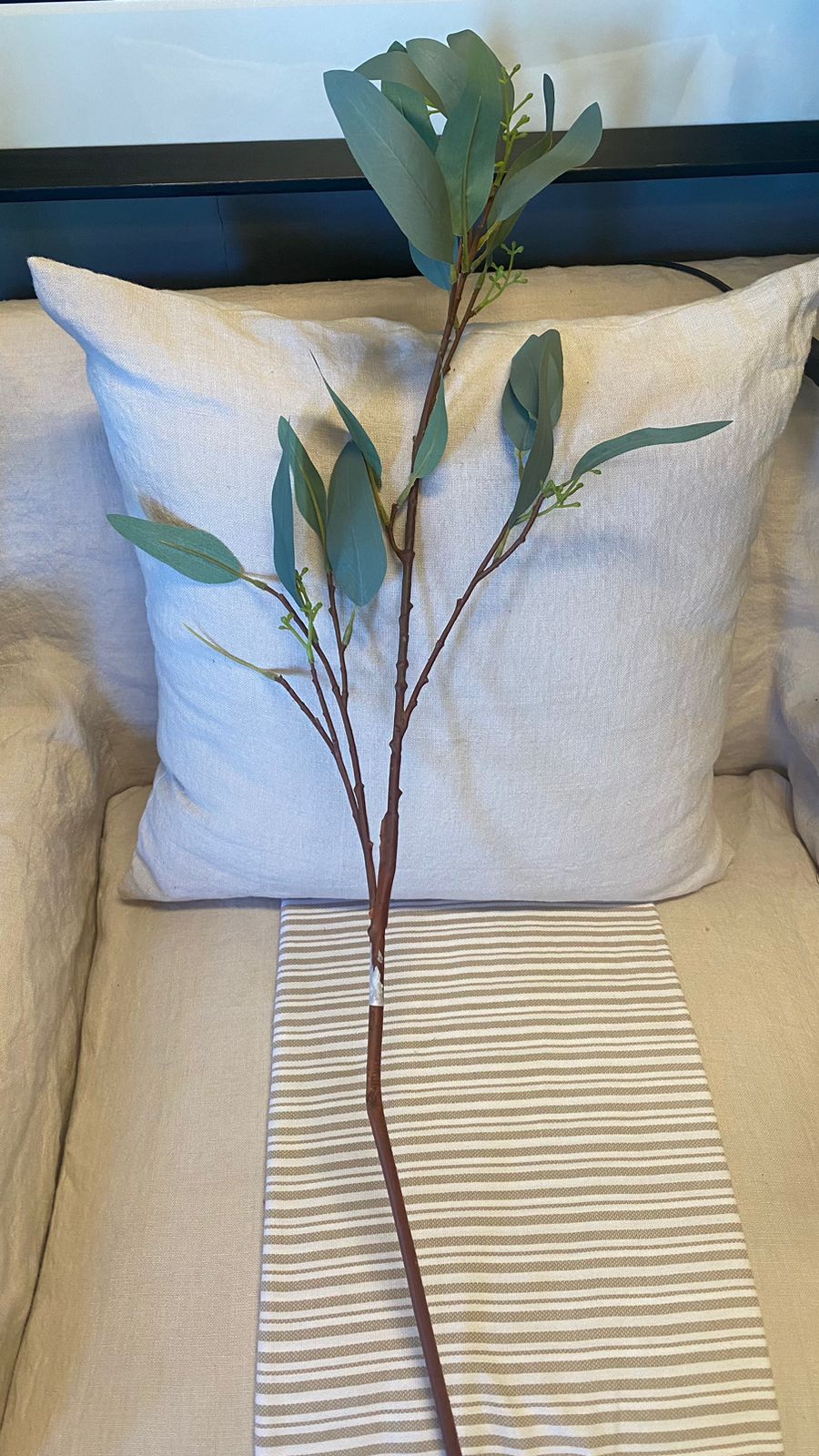 Vara hojas decorativas 60 cm