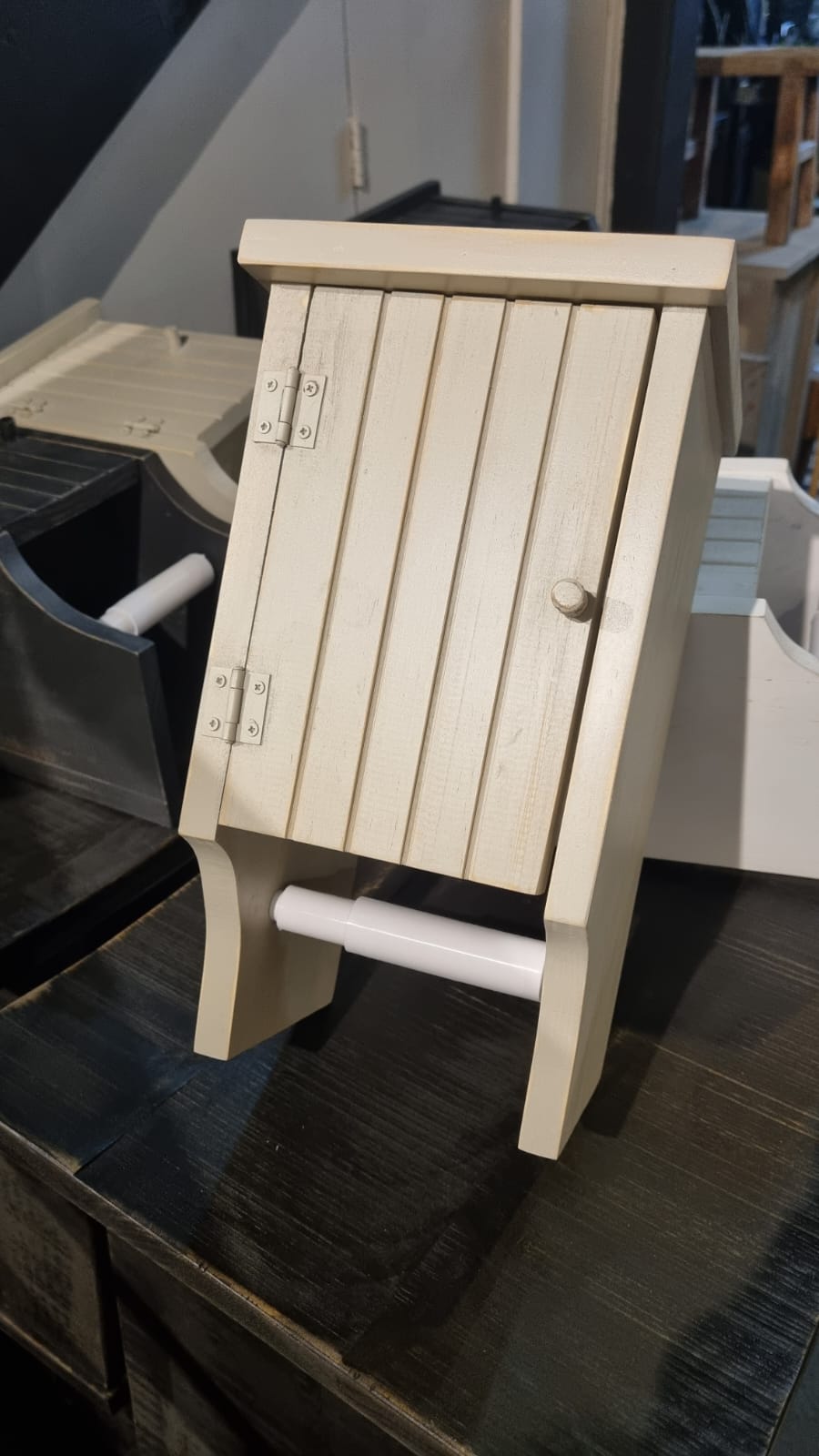 Porta confort madera pátina clara